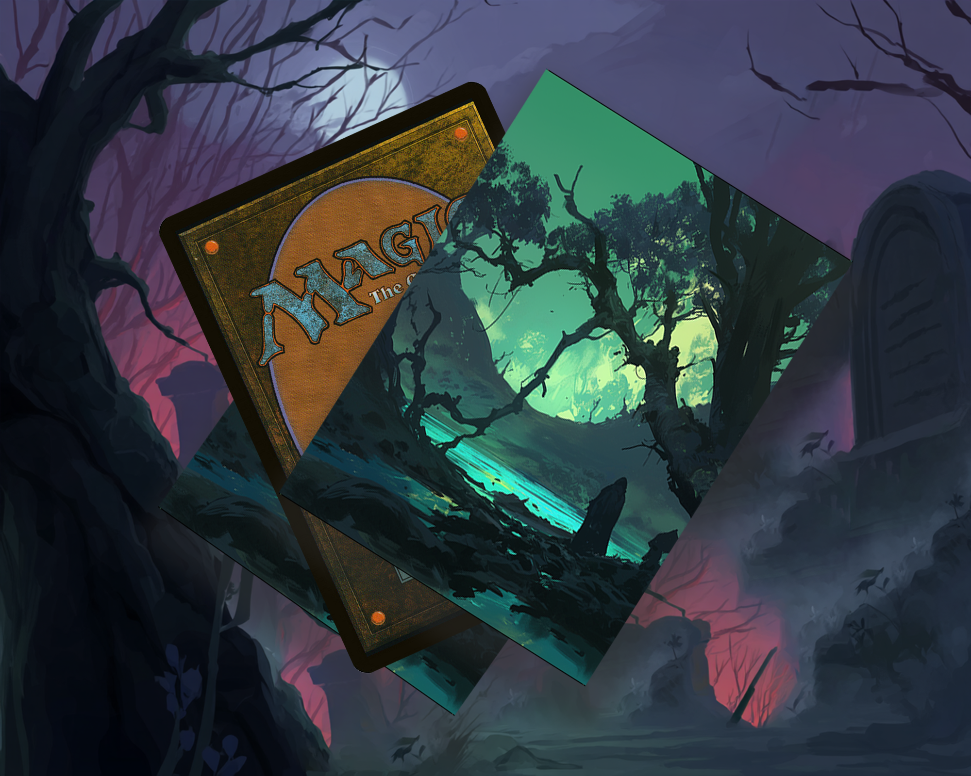 Boggy Mystique Landscape Card Sleeves