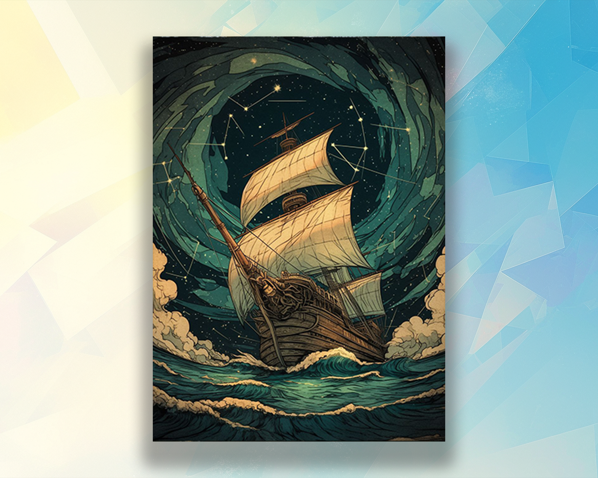 Sailor's Night Watch Card Sleeves