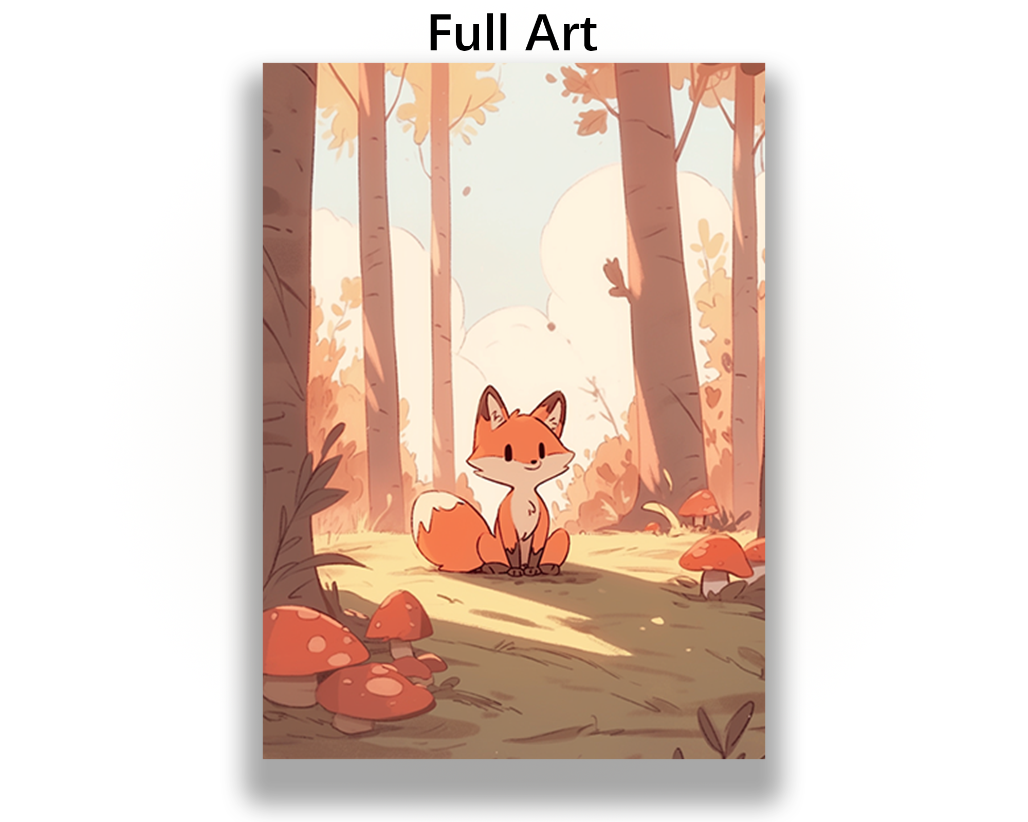 Cute Fox Card Sleeves