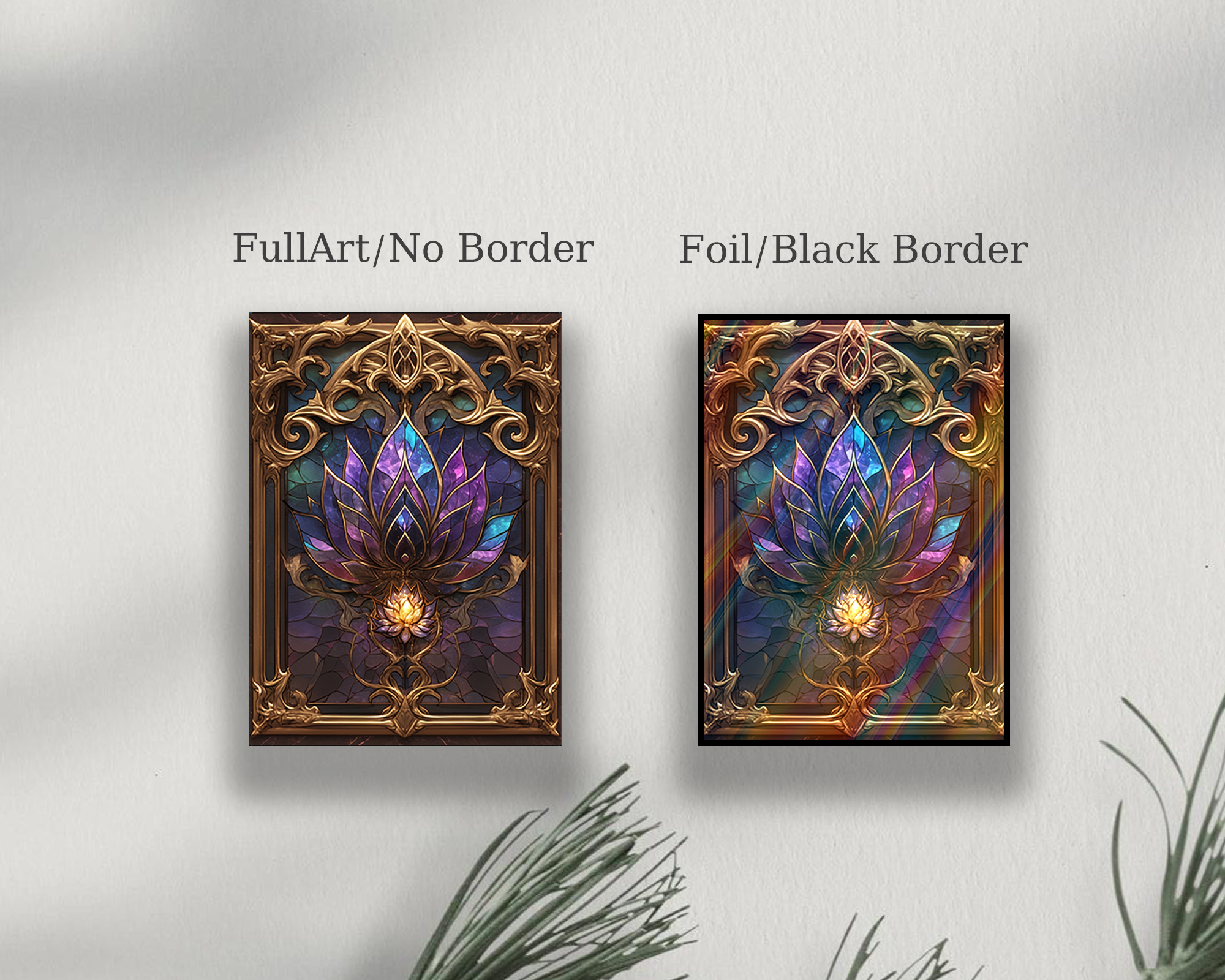 Dark Lotus  Card Sleeves