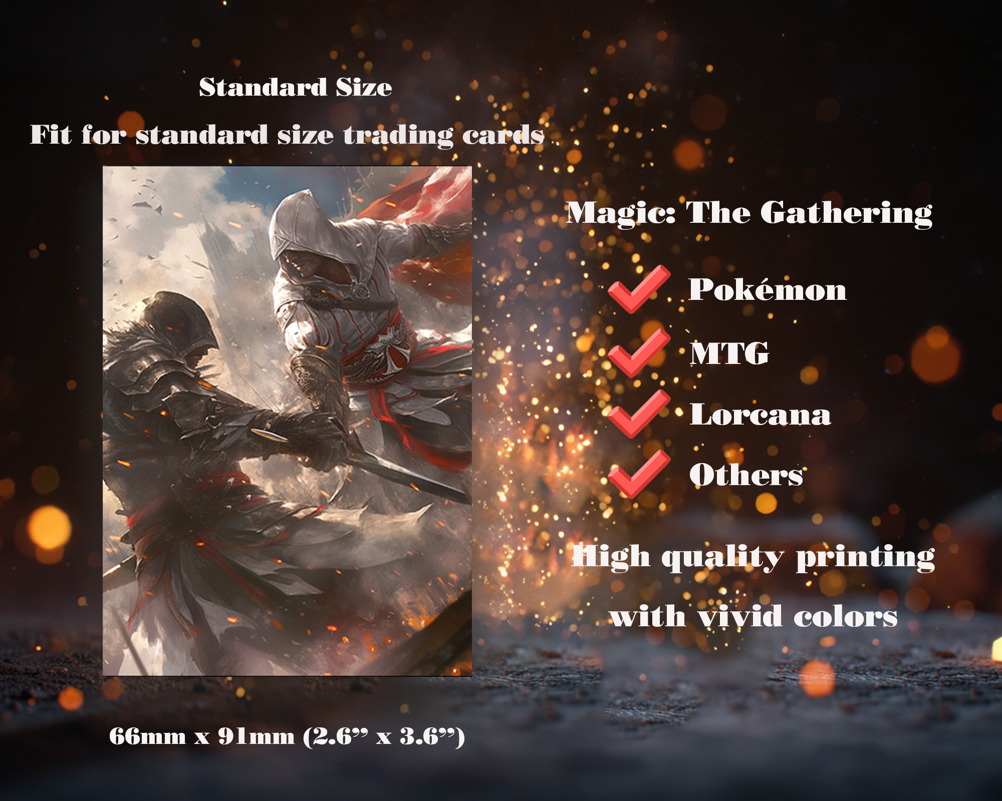Assassin's Clash Card Sleeves