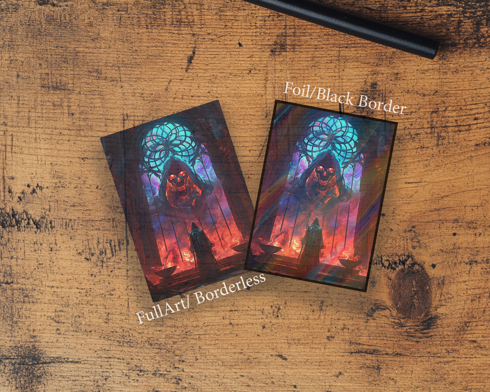 Anime Skeleton Damnation Card Sleeves