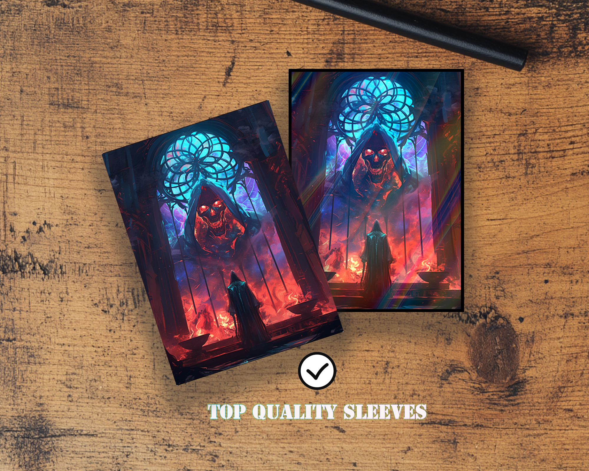Anime Skeleton Damnation Card Sleeves