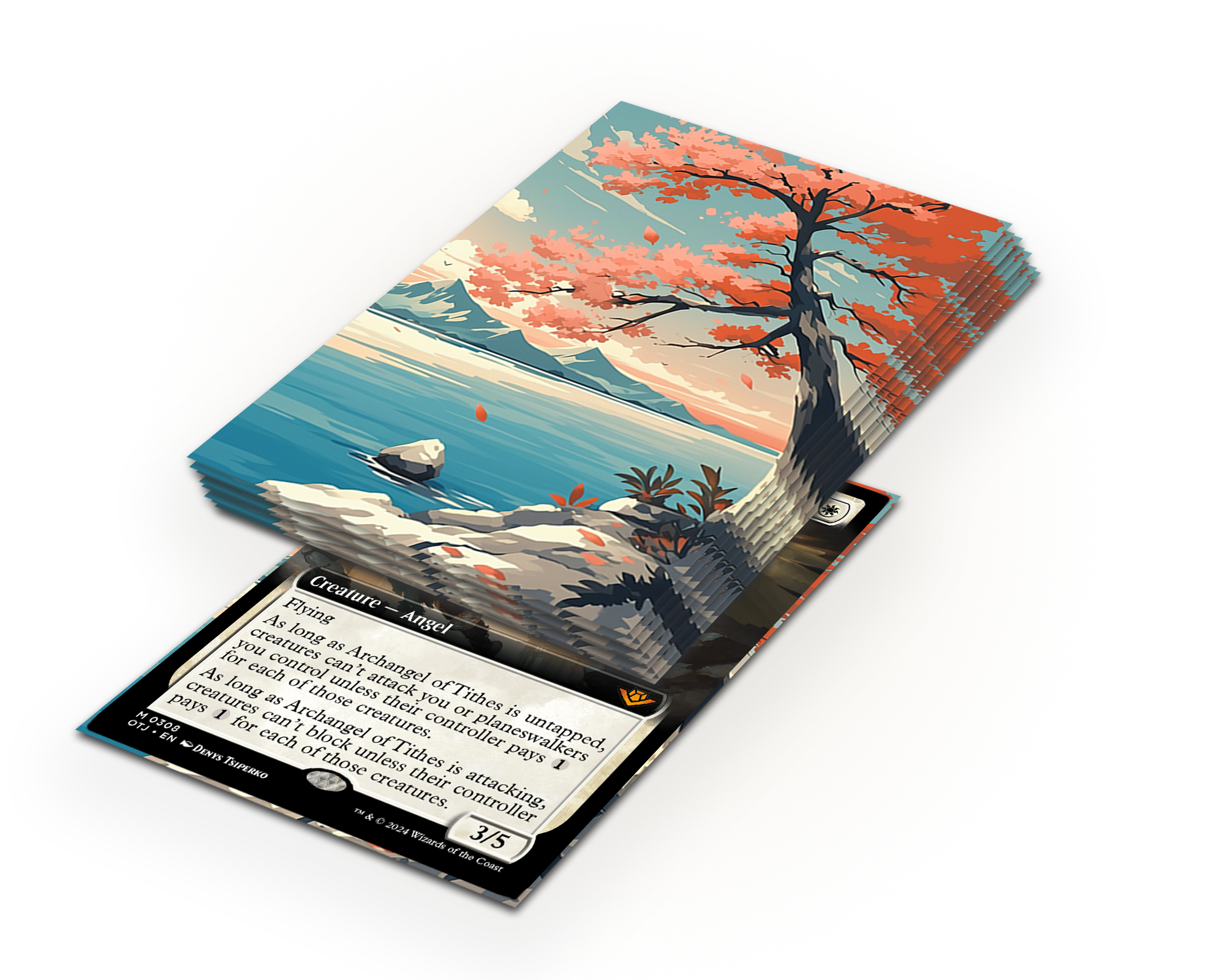 Cherry Blossom Beautiful Card Sleeves