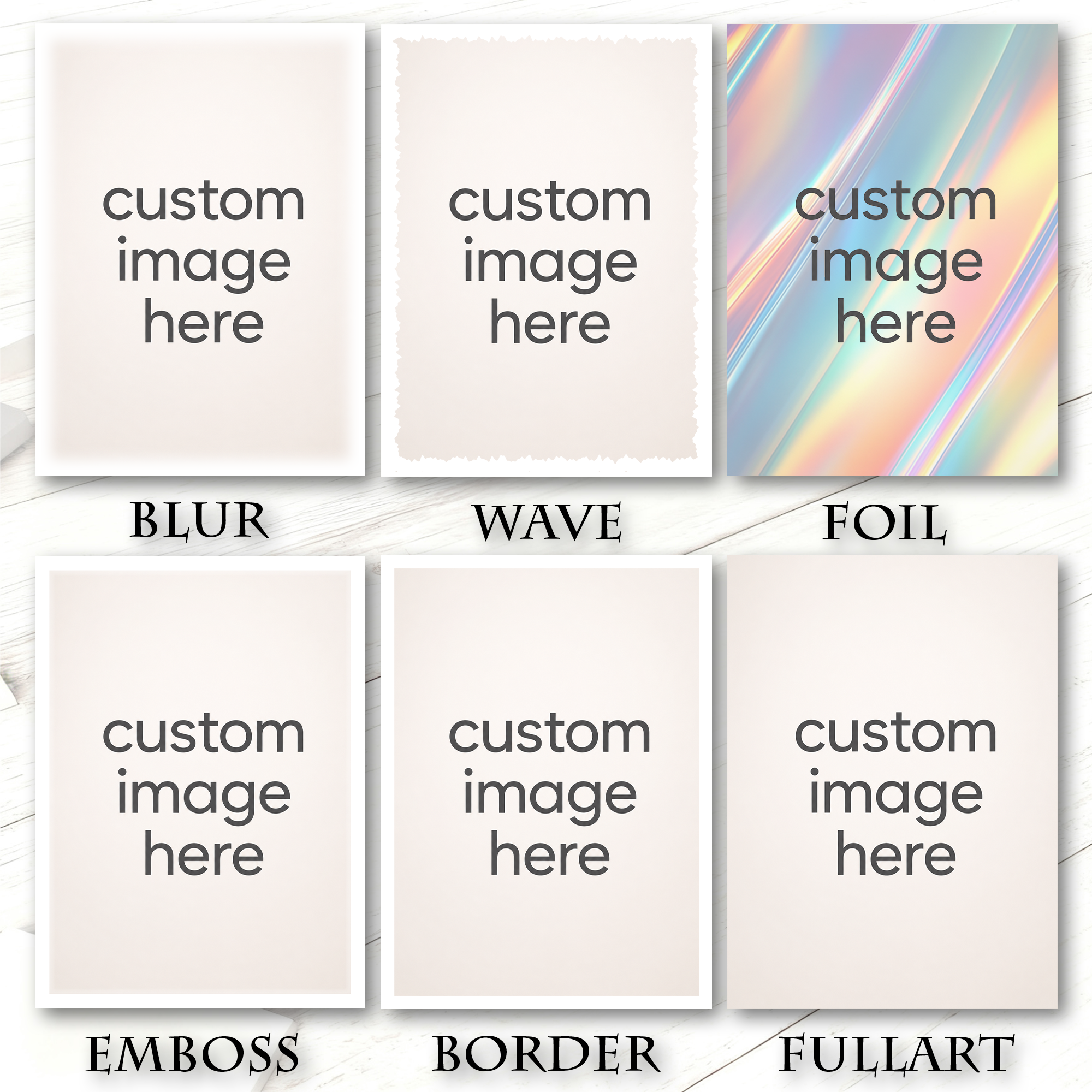 Custom Card Sleeves