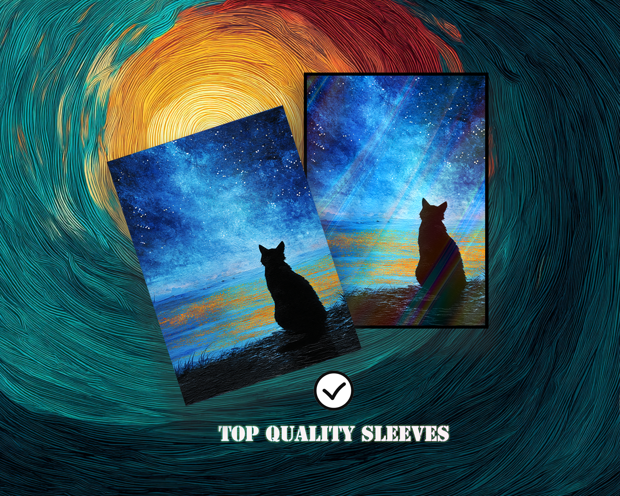 Starry Night Card Sleeves