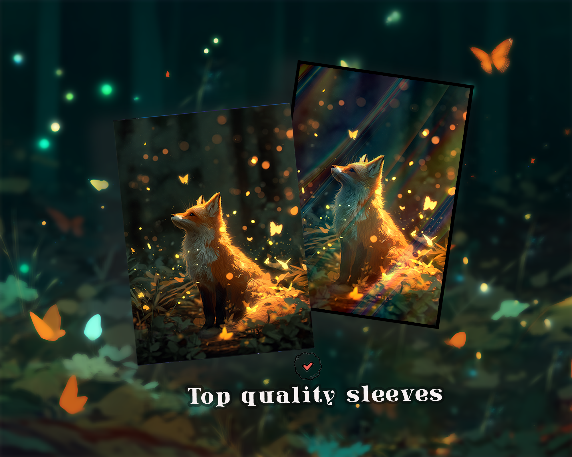 cute fox Card Sleeves