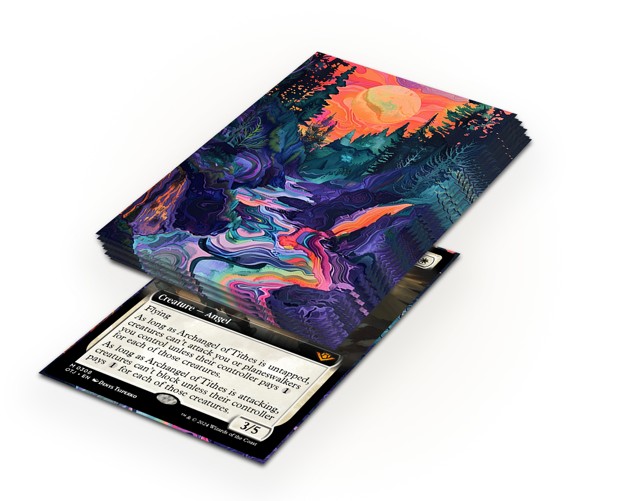 Magic Swamp Card Sleeves