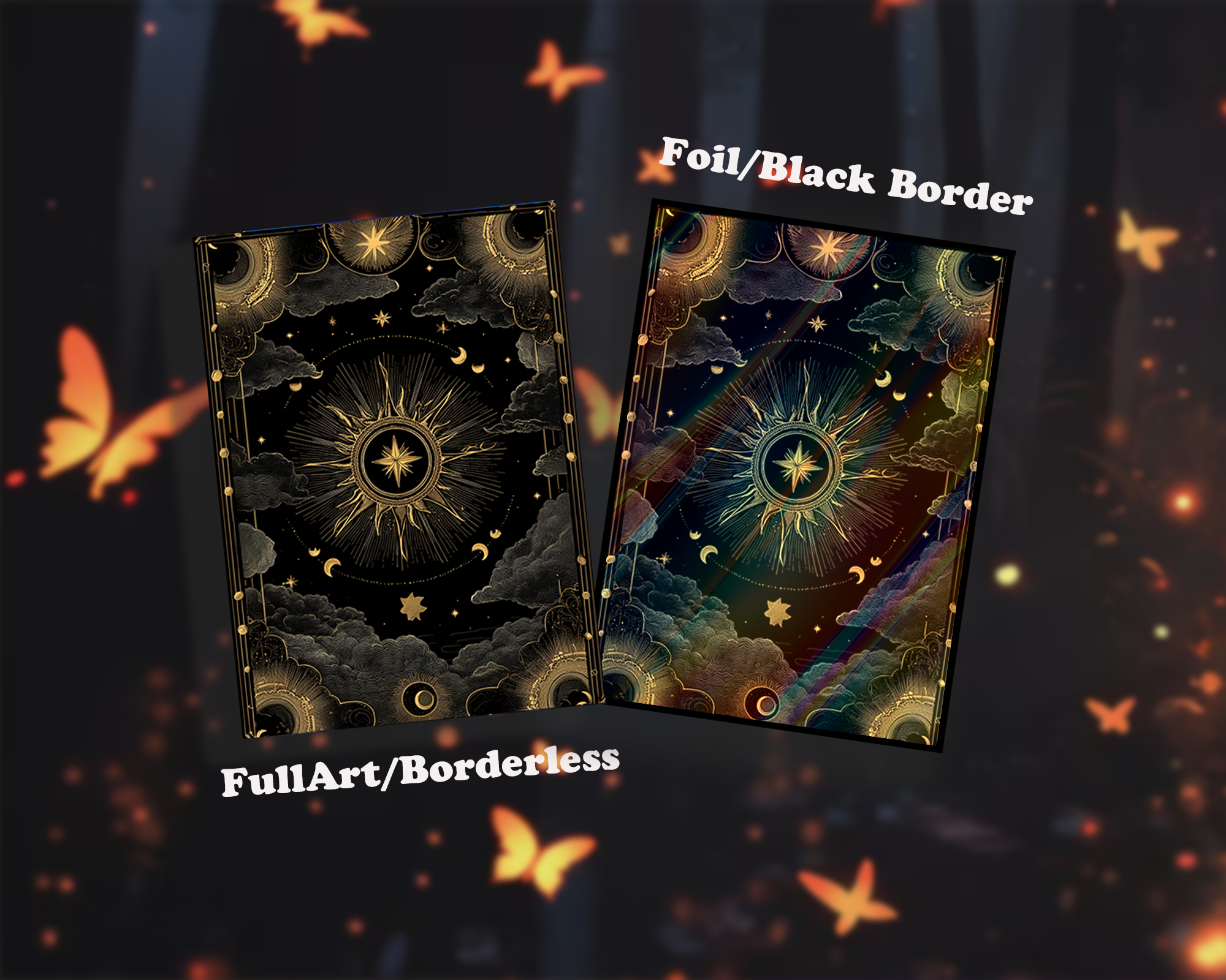 Celestial Astrology Card Sleeves