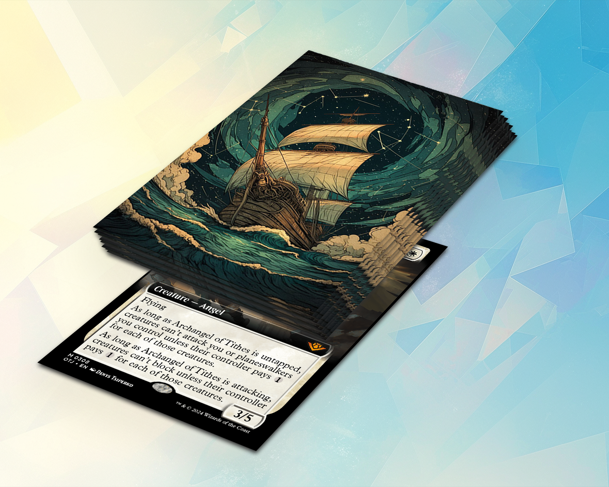 Sailor's Night Watch Card Sleeves