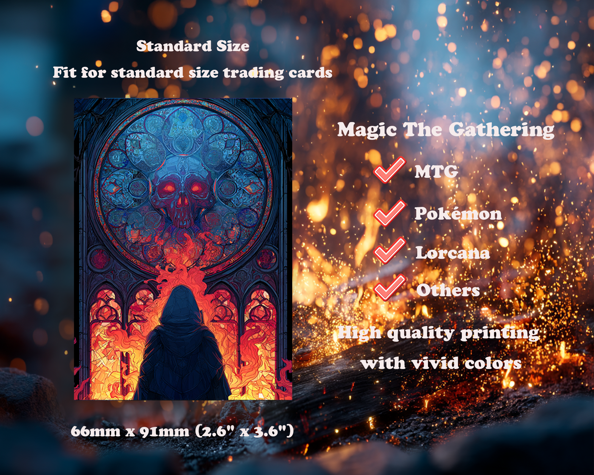 Grim Reflection Card Sleeves