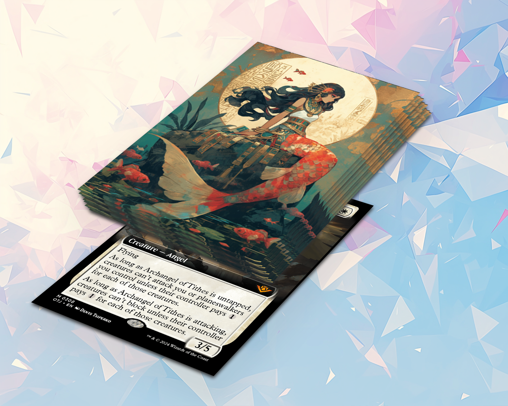 Mermaid Top Quality Card Sleeves