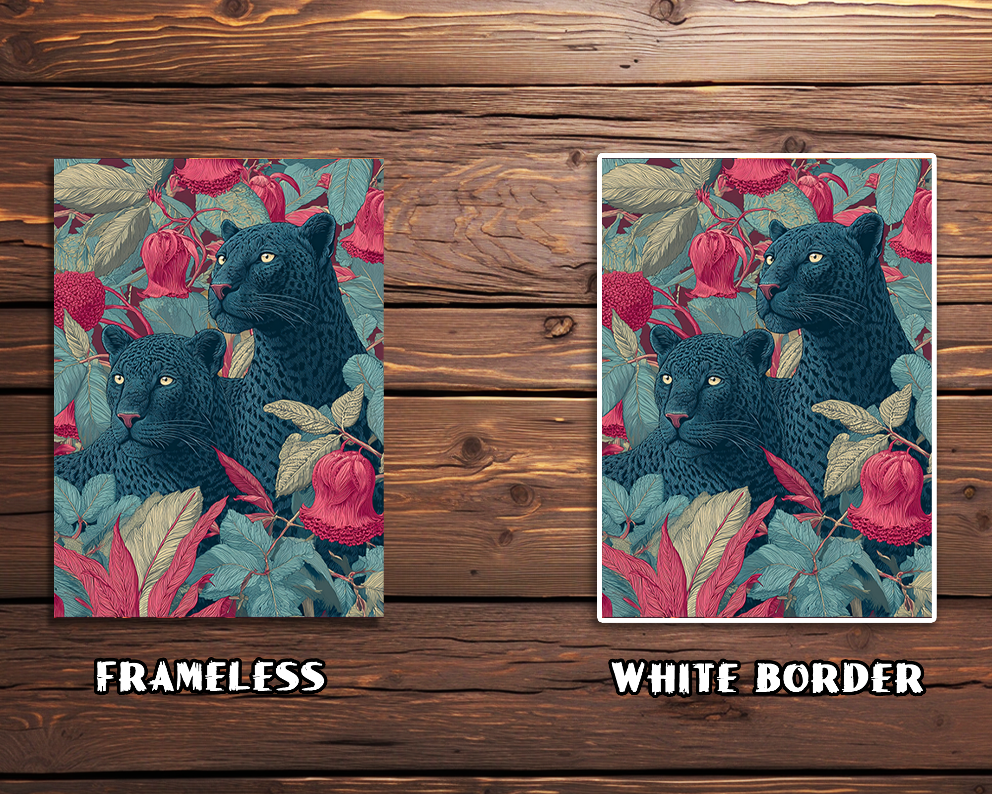 Jungle Panther Card Sleeves