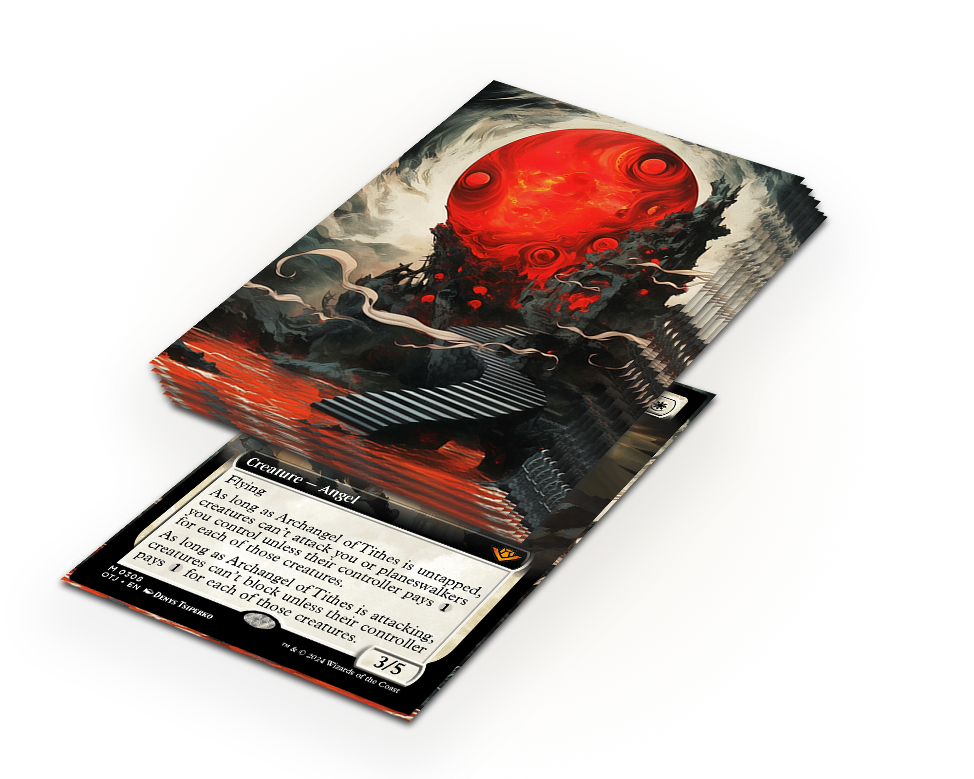 High Tower and Blood Red Sky Card Sleeves