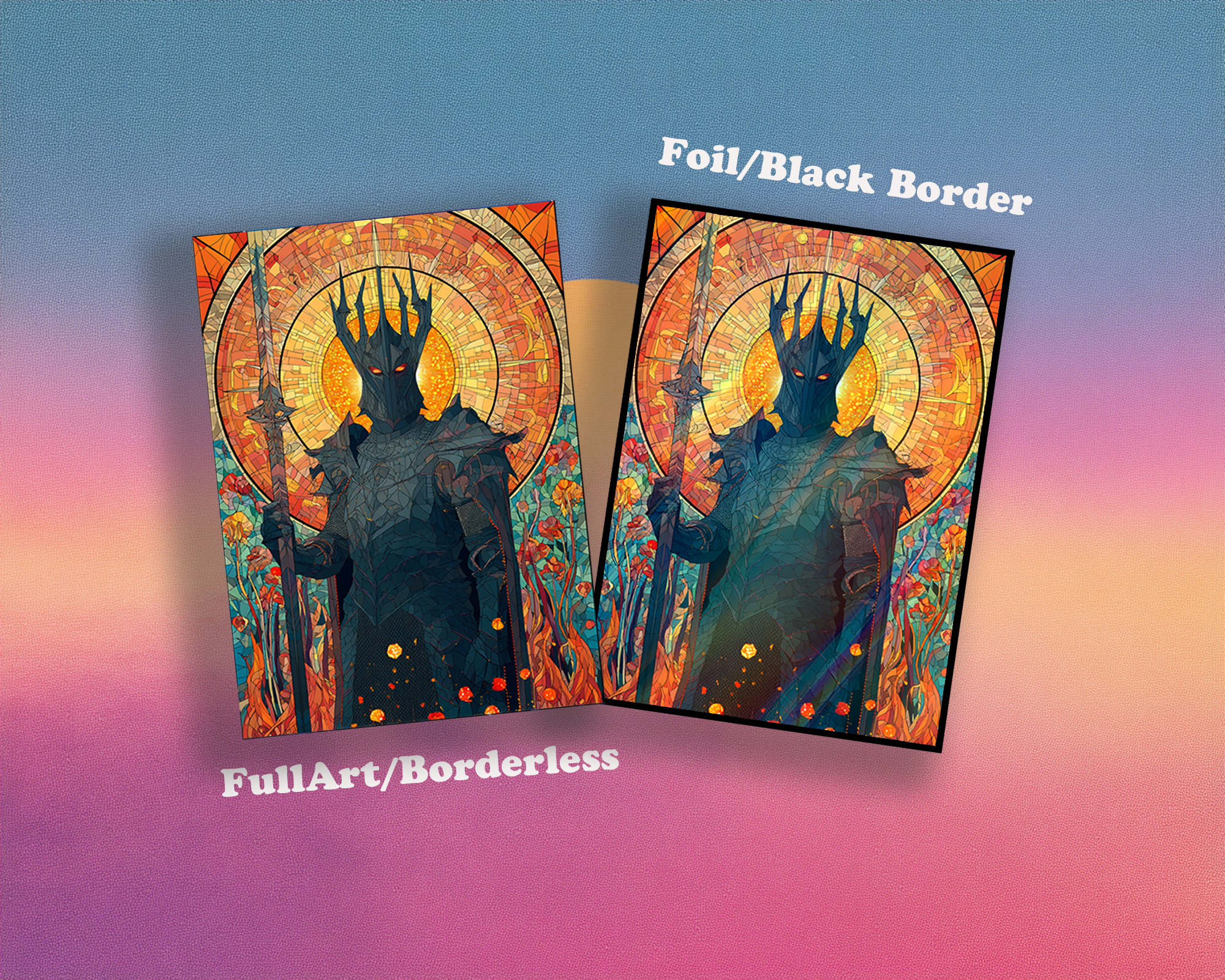 The Dark Armored Lord Card Sleeves