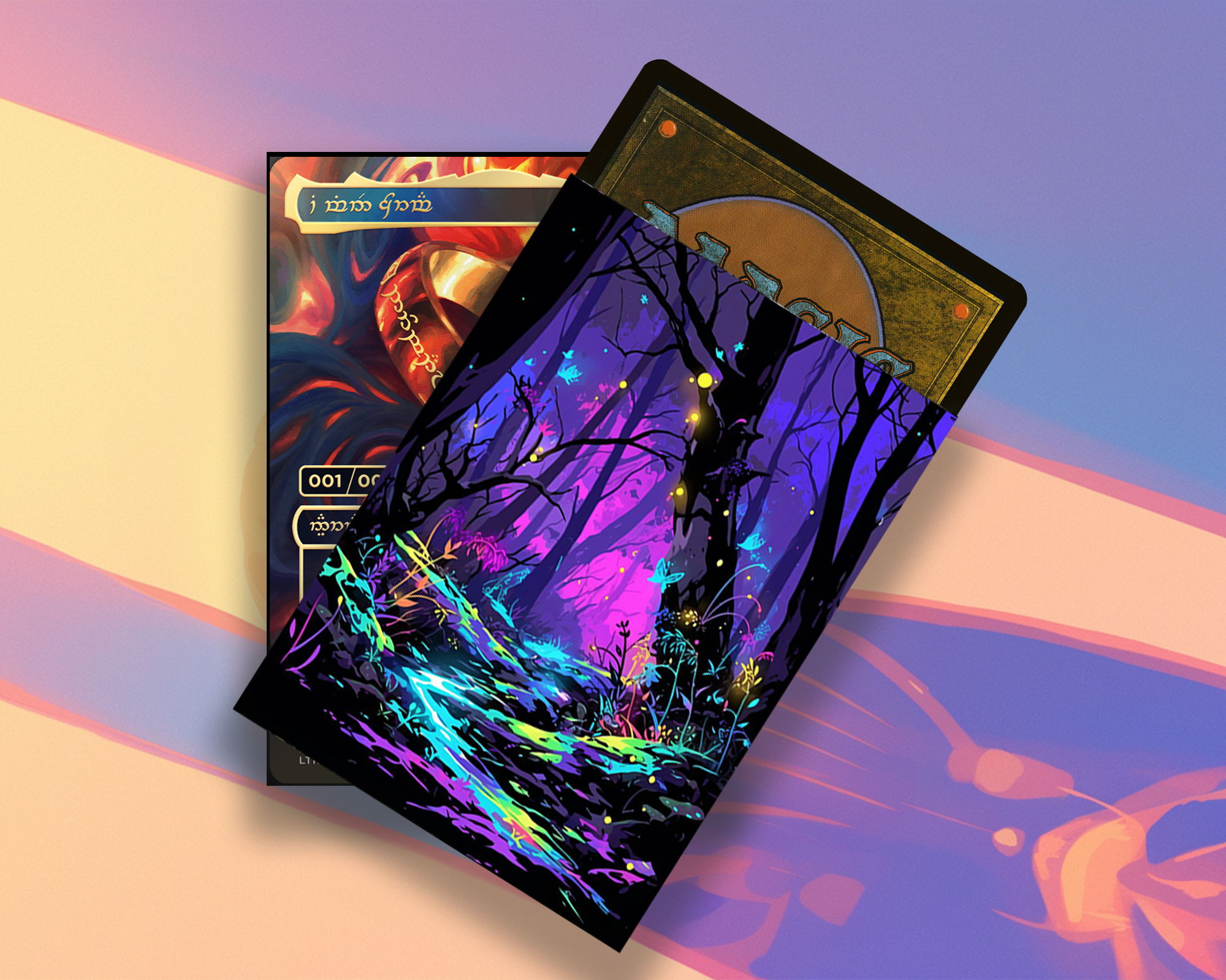 Neon Forest  card Sleeves