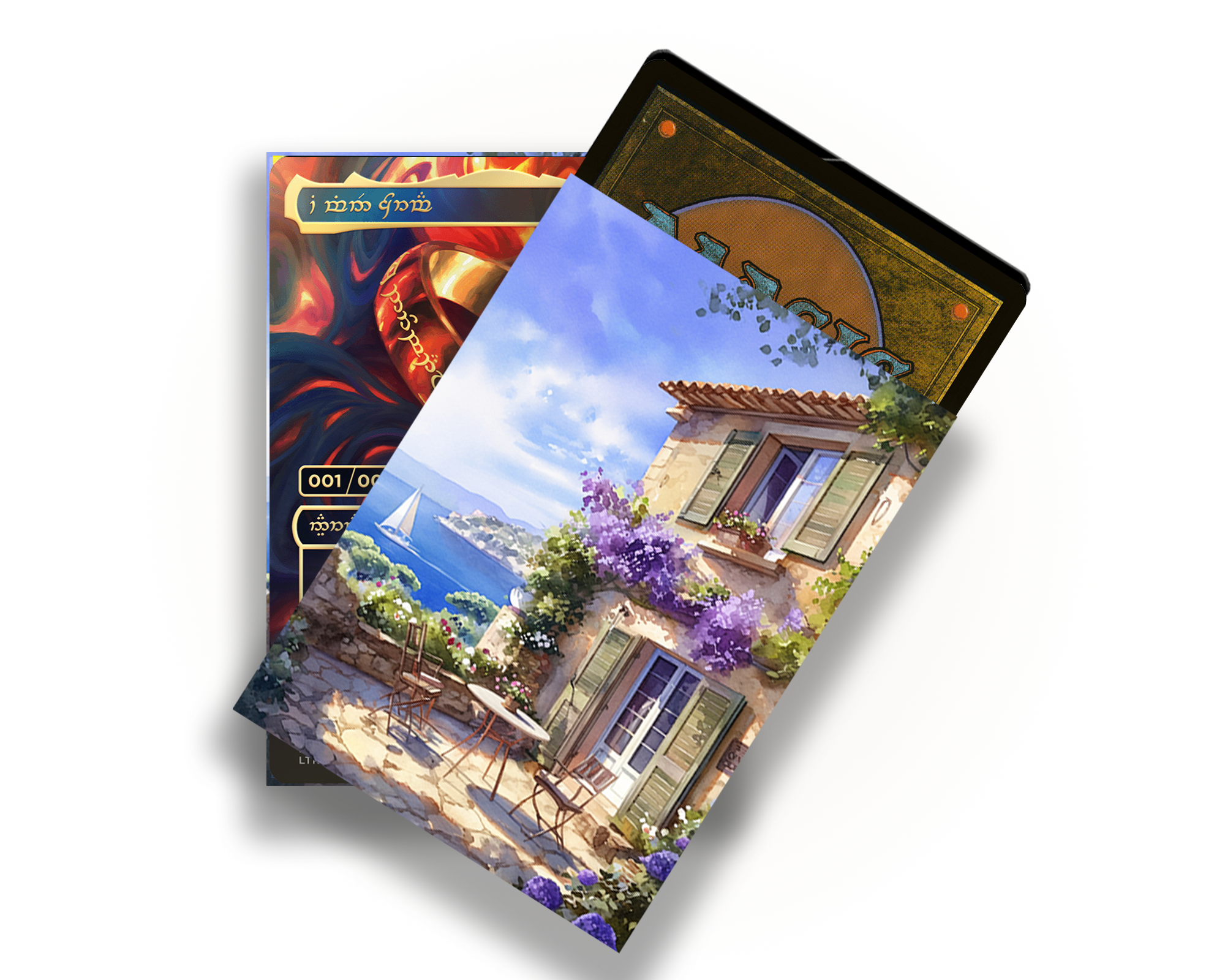 Beautiful Seaside Scenery Card Sleeves