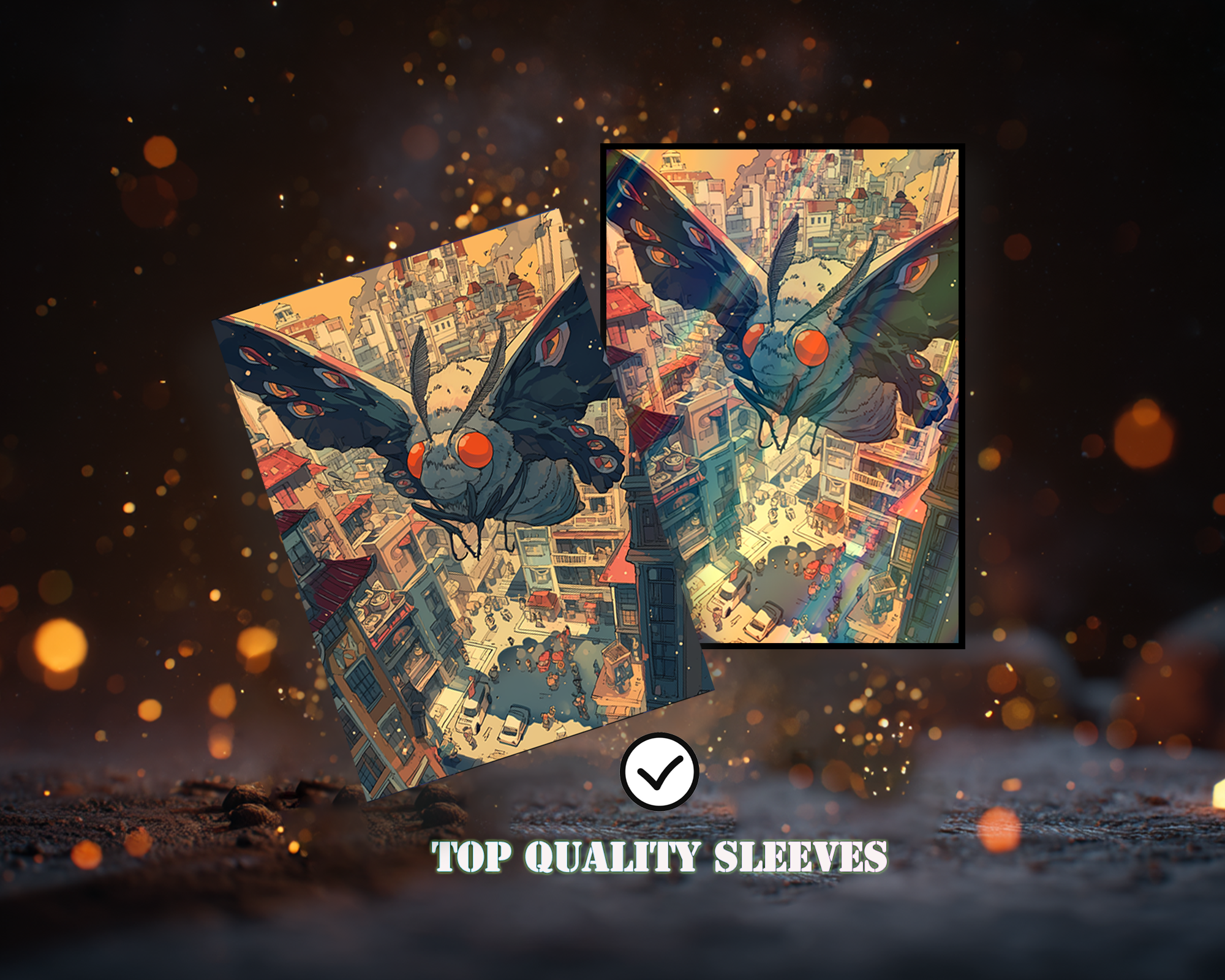 Enormous Moth Card Sleeves