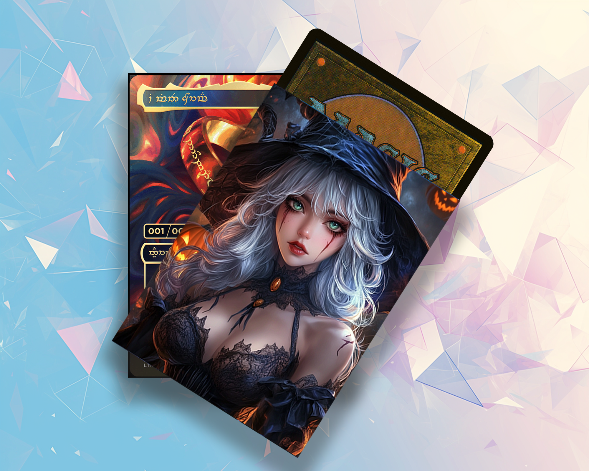 Halloween witch Card Sleeves