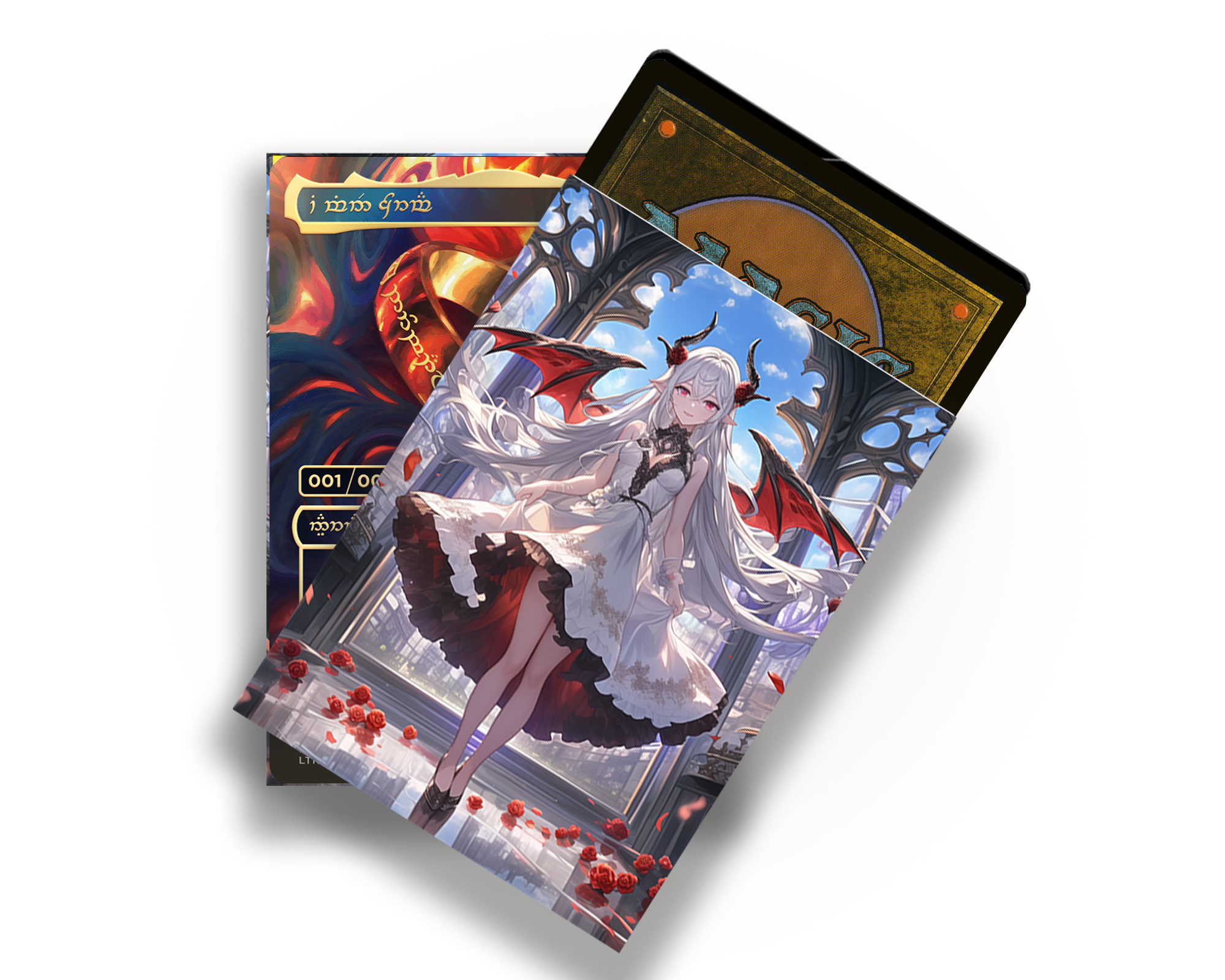 Anime Demon Girl Card Sleeves