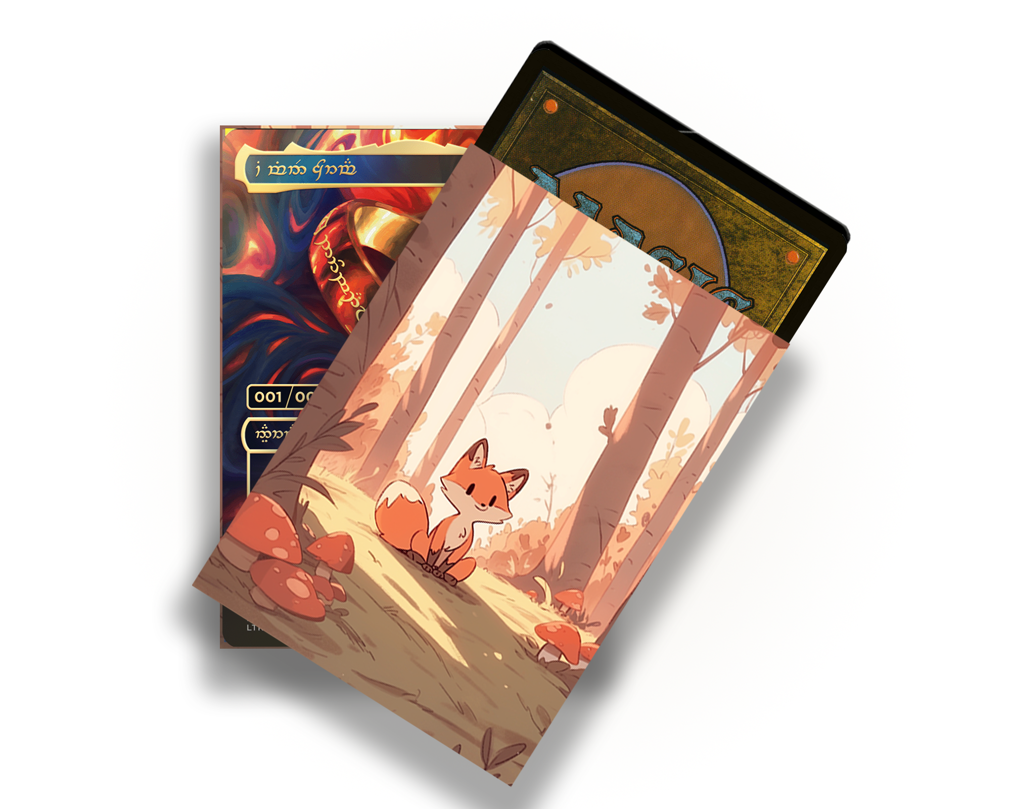 Cute Fox Card Sleeves