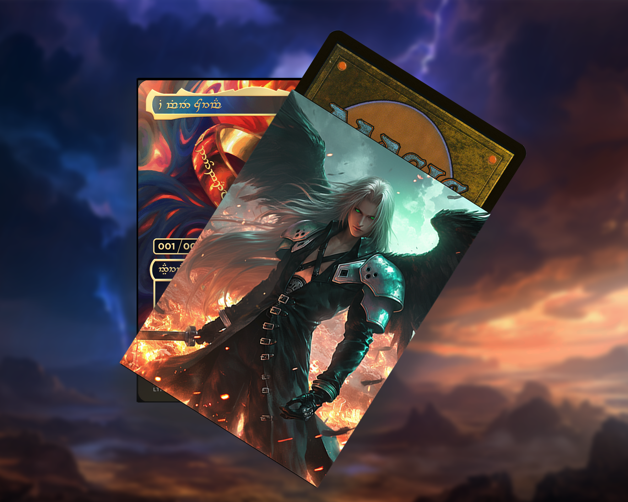 sephiroth card sleeves Sephiroth Card Sleeves