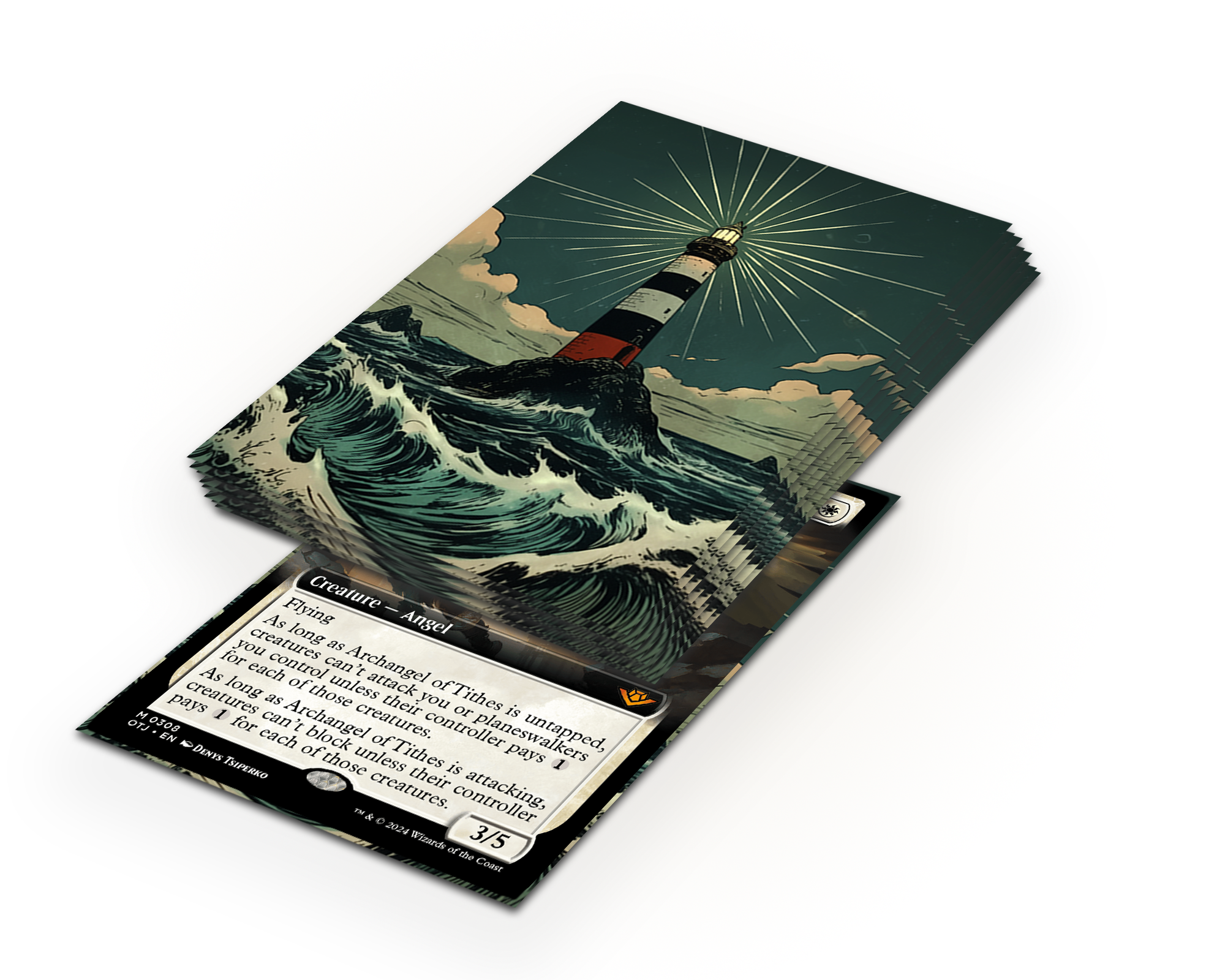 Durable Lighthouse Card Sleeves