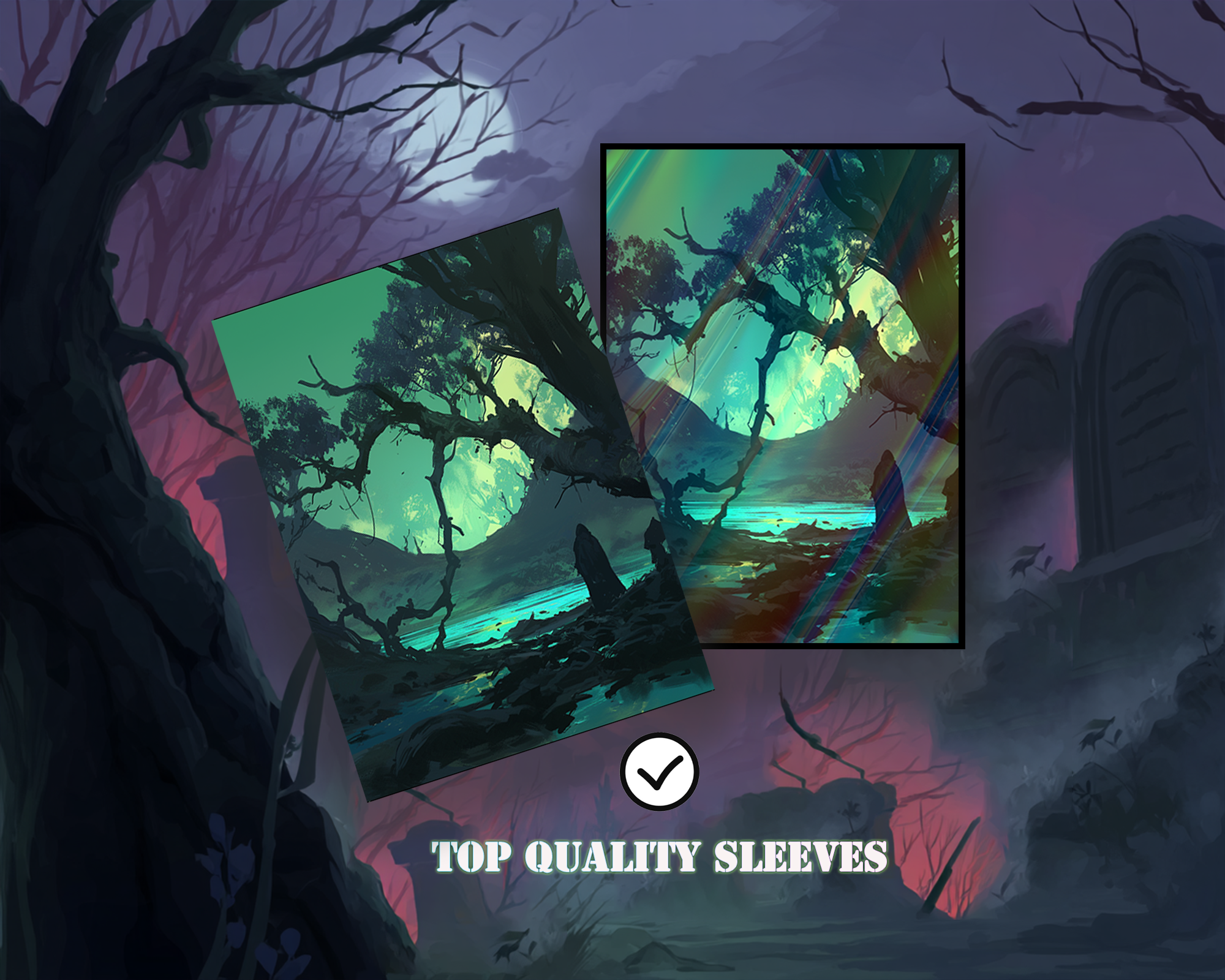 Boggy Mystique Landscape Card Sleeves