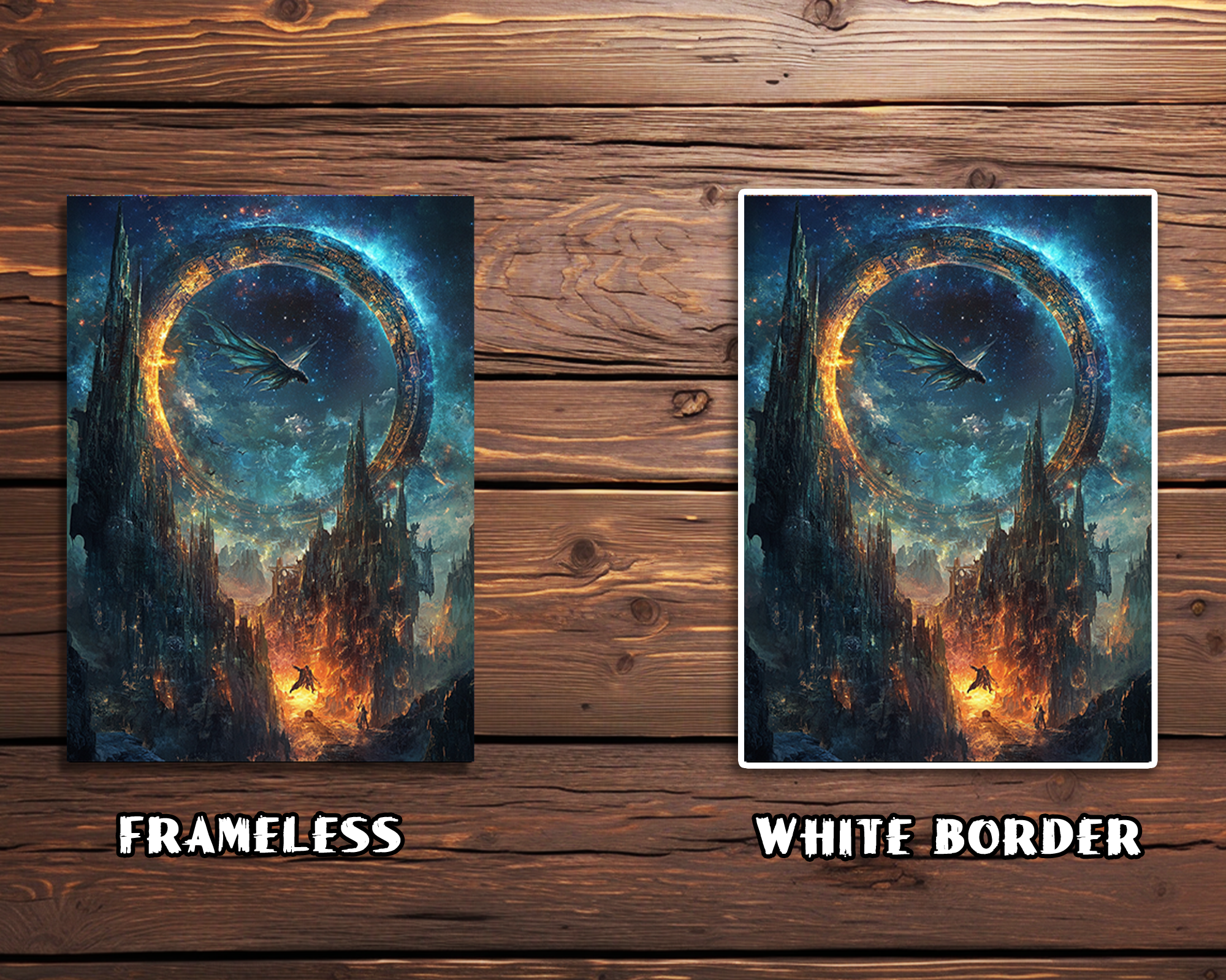 Celestial Portal Card Sleeves