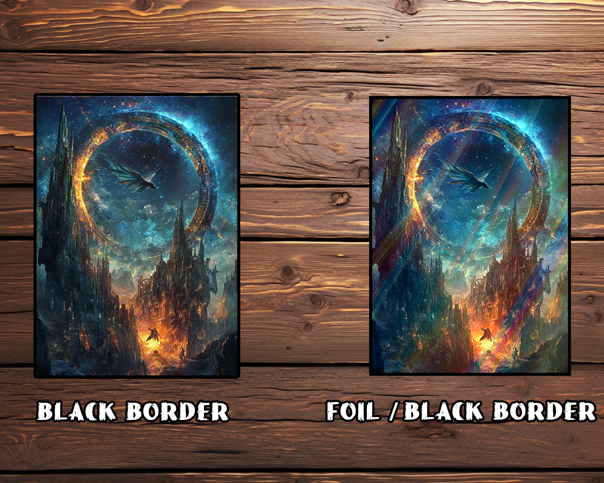 Celestial Portal Card Sleeves