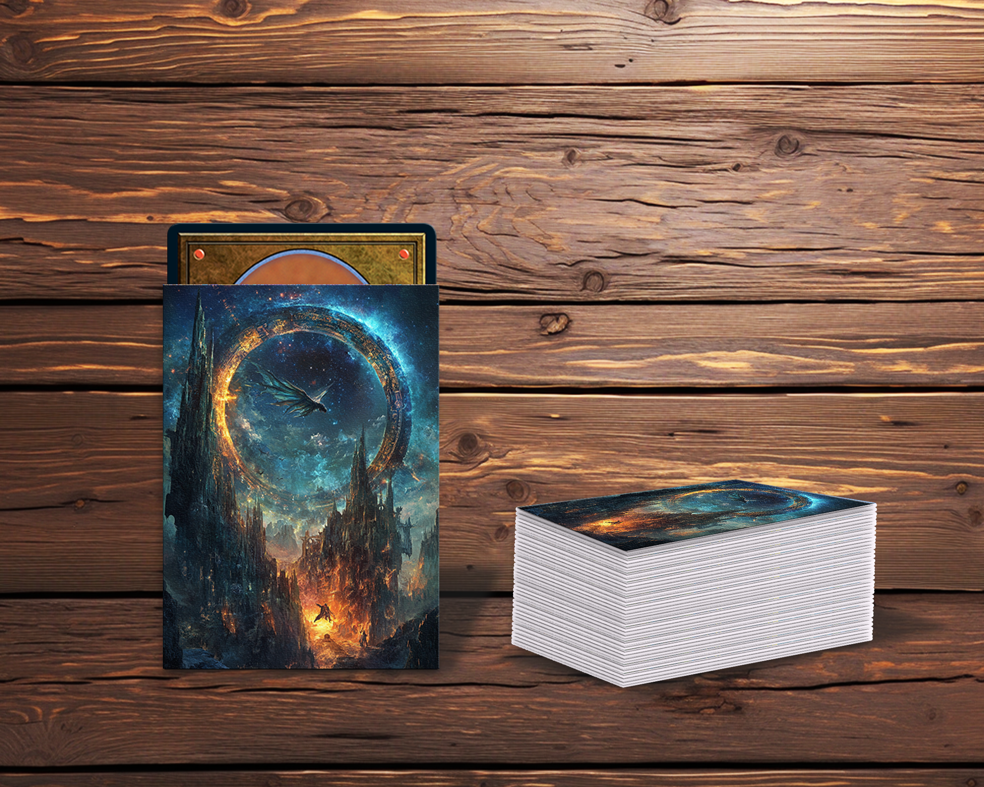 Celestial Portal Card Sleeves