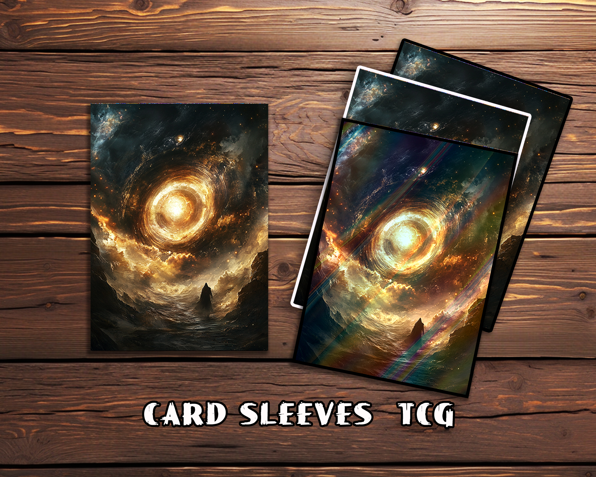 Ethereal Vortex Card Sleeves