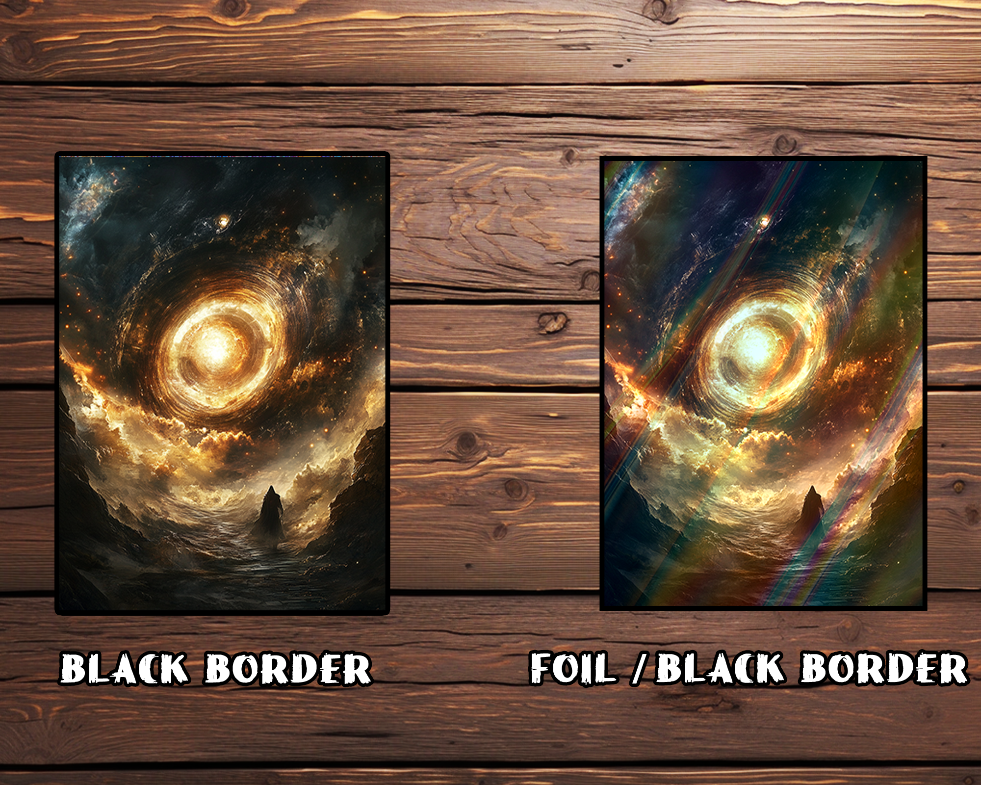 Ethereal Vortex Card Sleeves