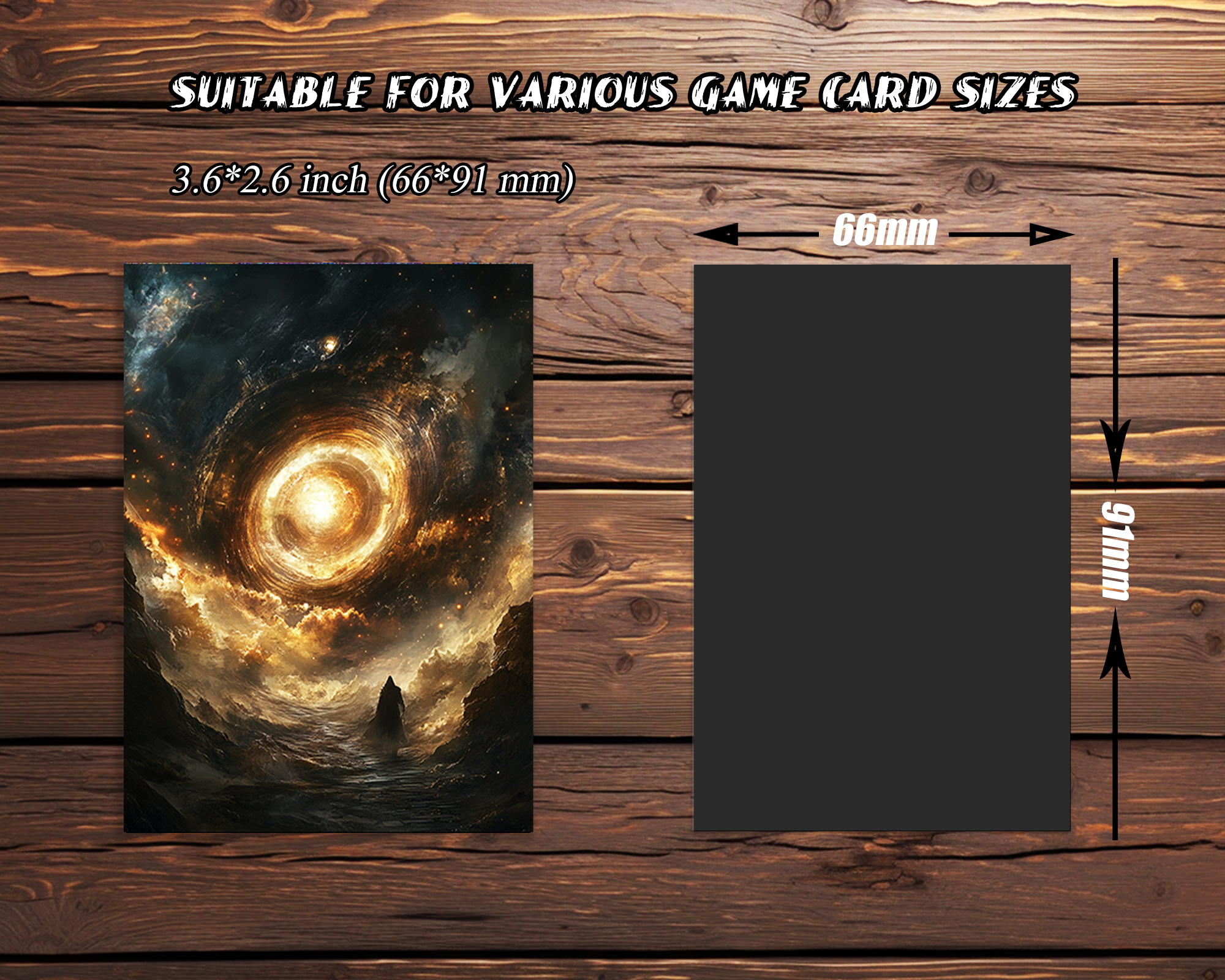 Ethereal Vortex Card Sleeves