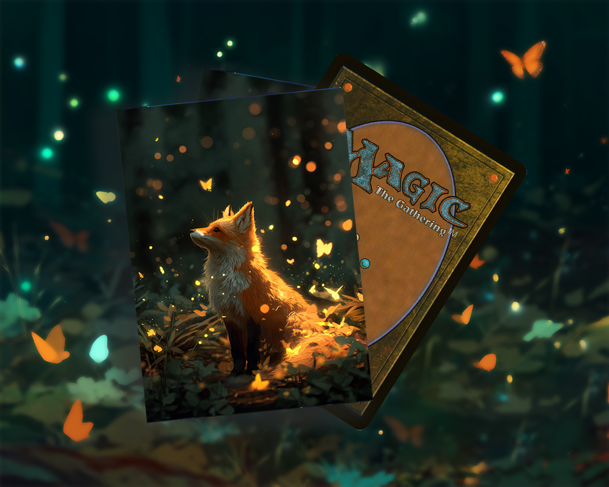 cute fox Card Sleeves