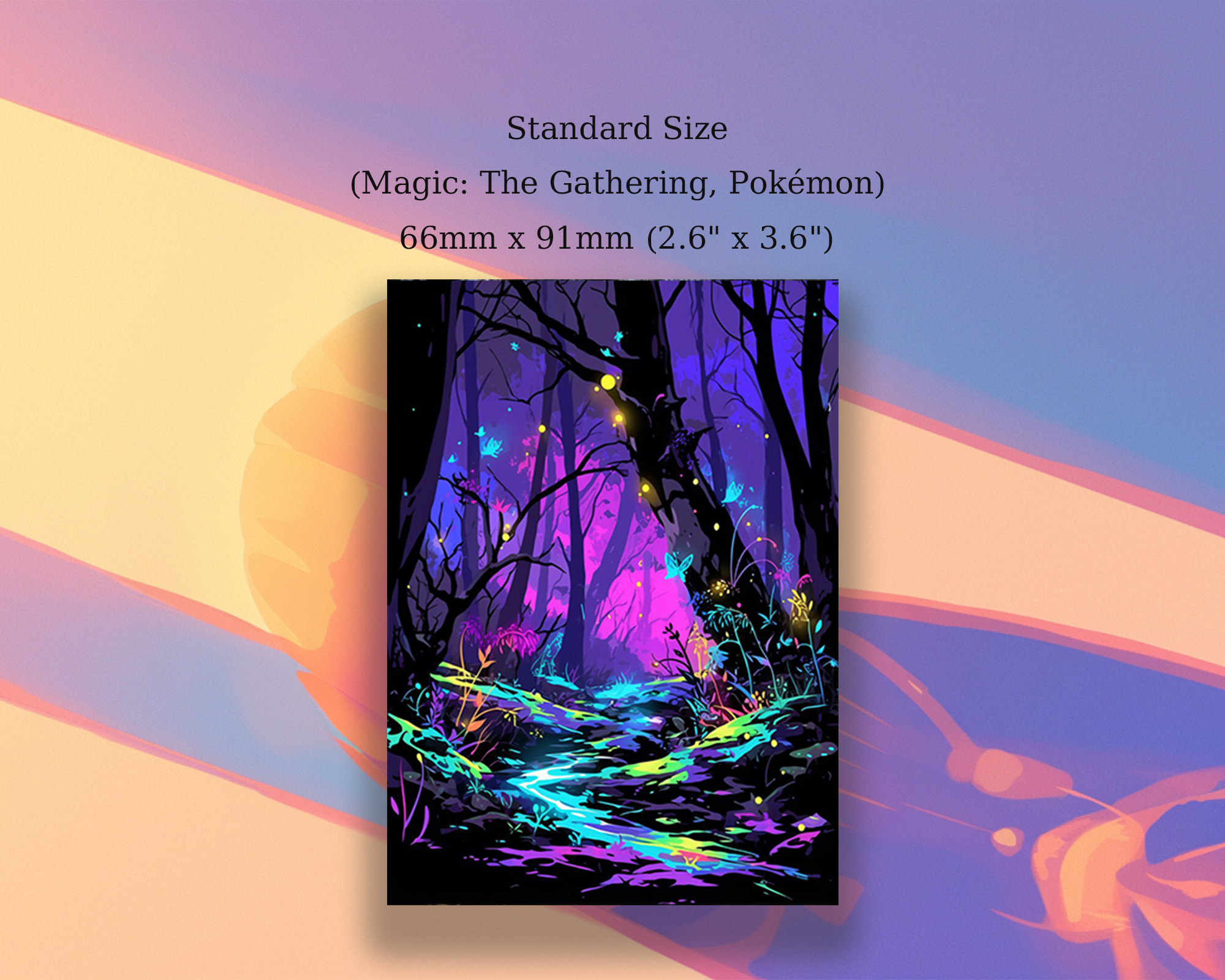 Neon Forest  card Sleeves