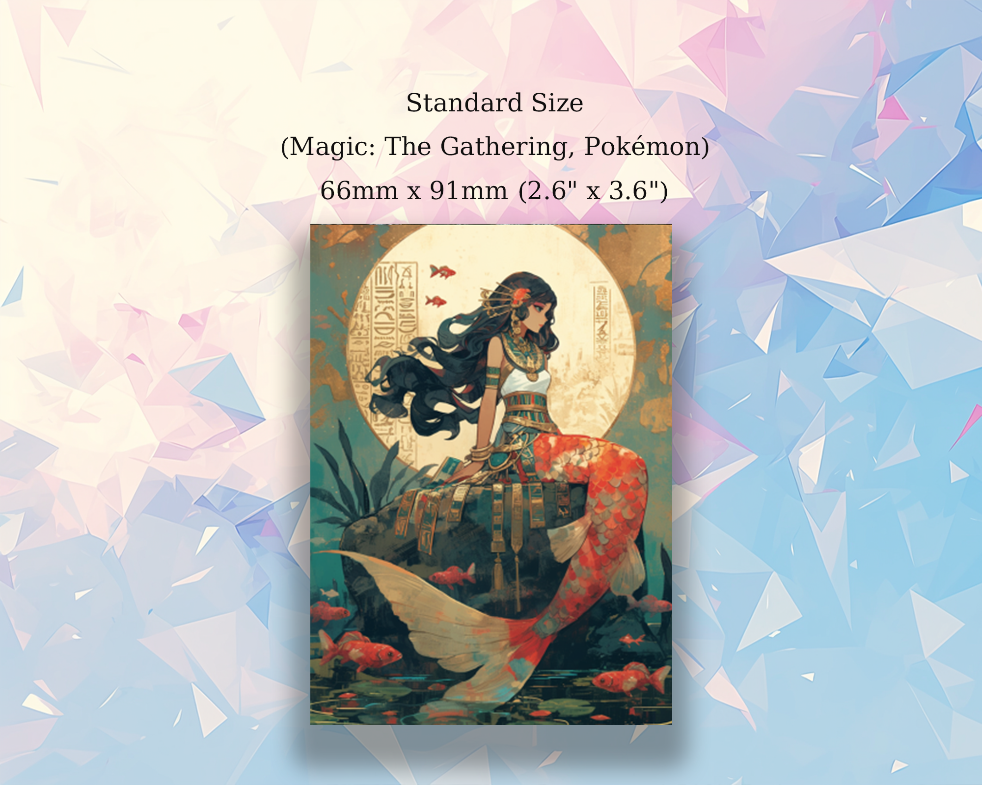 Mermaid Top Quality Card Sleeves