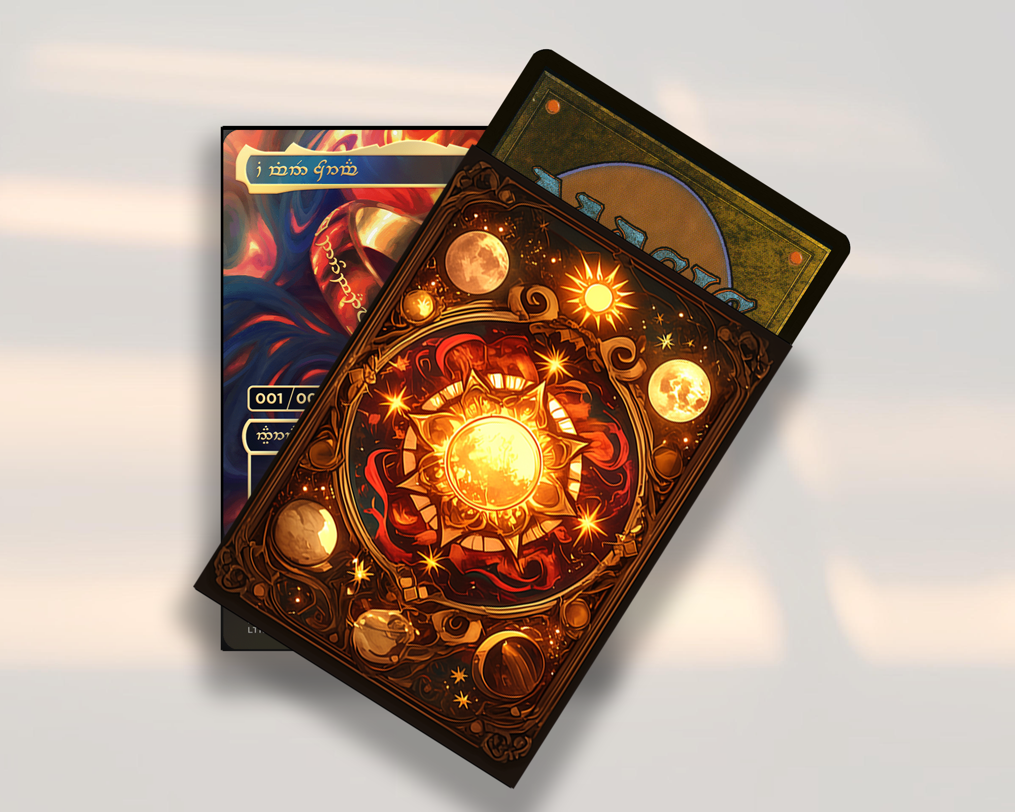 Solar & Lunar Design Card Sleeves