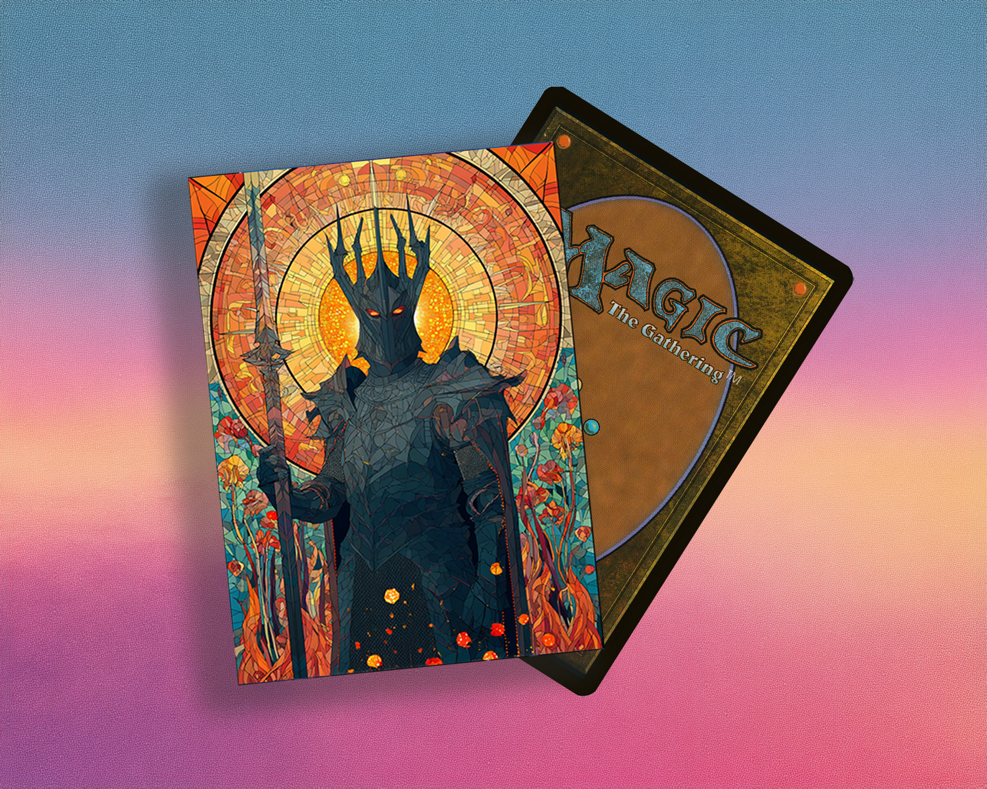 The Dark Armored Lord Card Sleeves