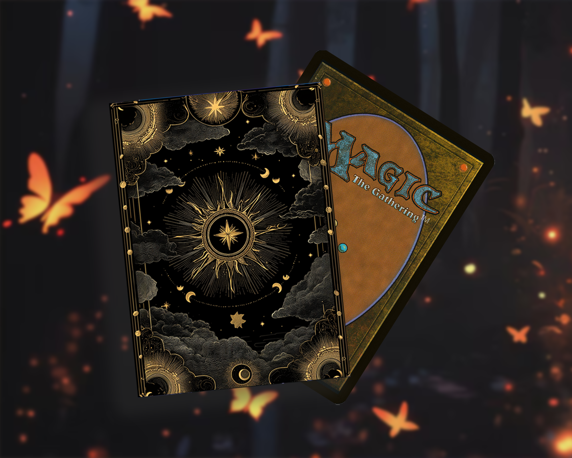 Celestial Astrology Card Sleeves
