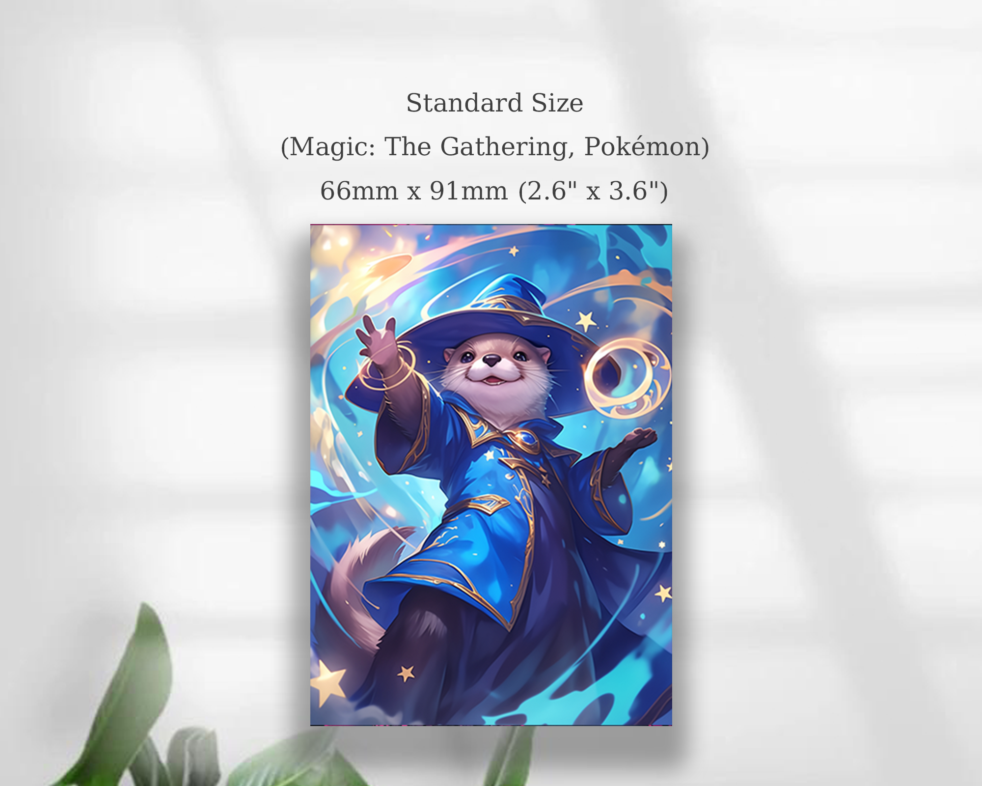 Otter Wizard Card Sleeves
