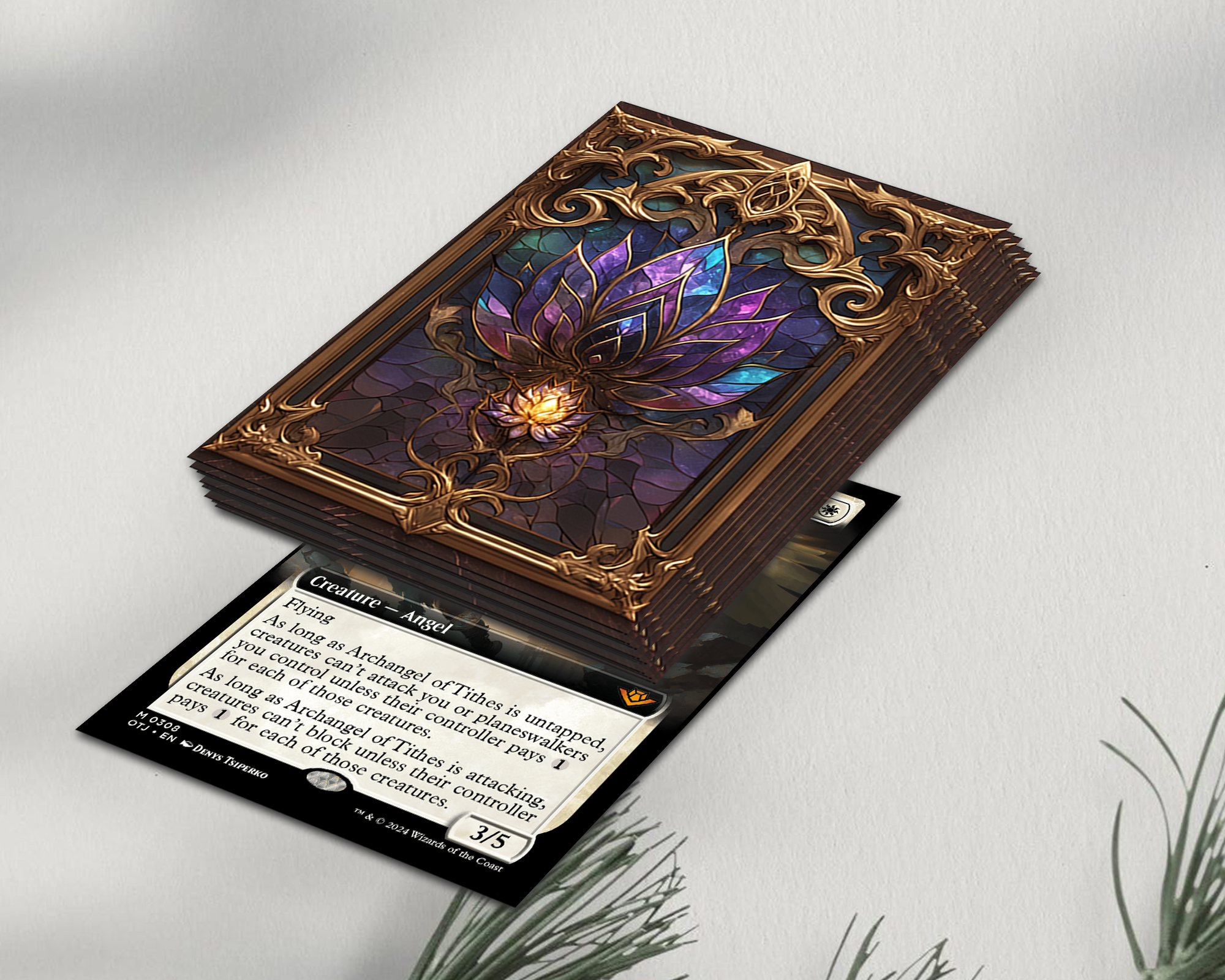 Dark Lotus  Card Sleeves