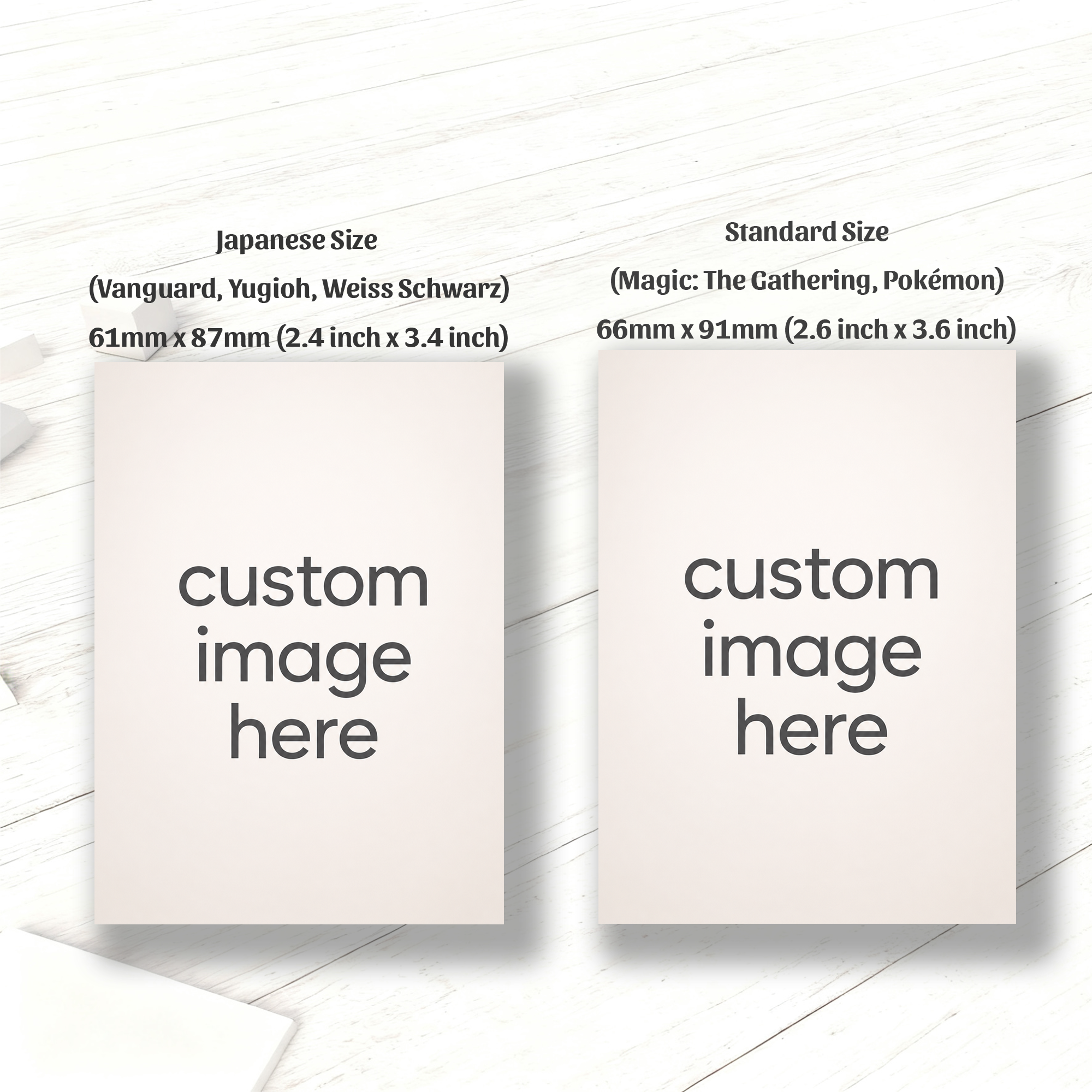 Custom Card Sleeves