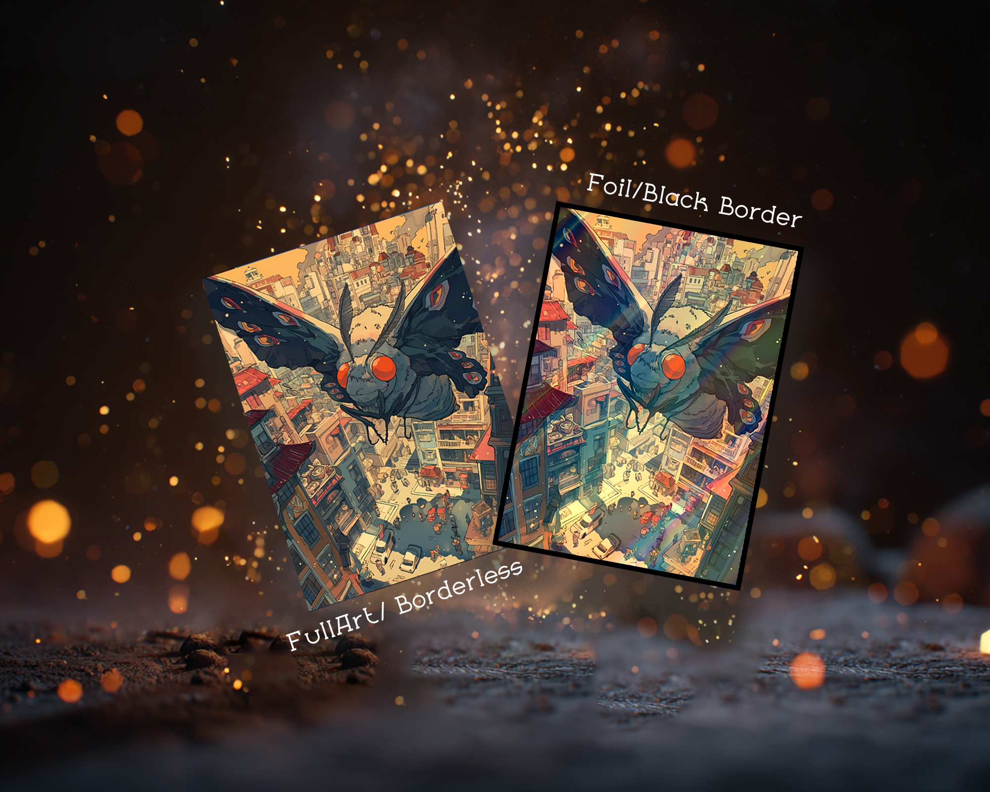 Enormous Moth Card Sleeves