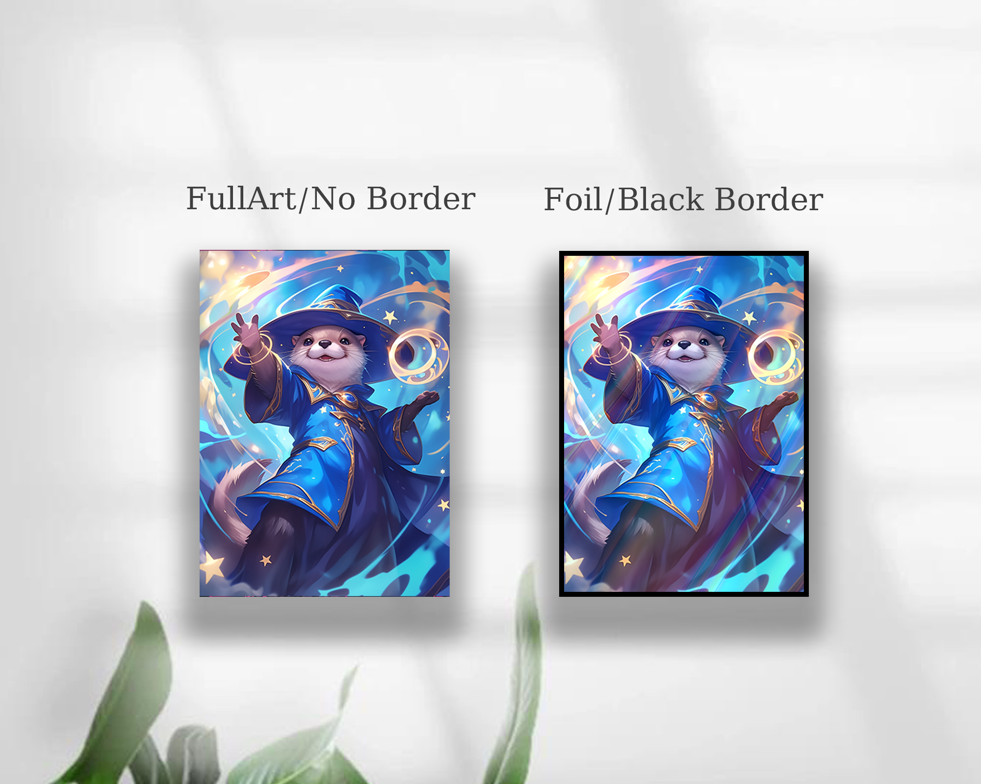 Otter Wizard Card Sleeves