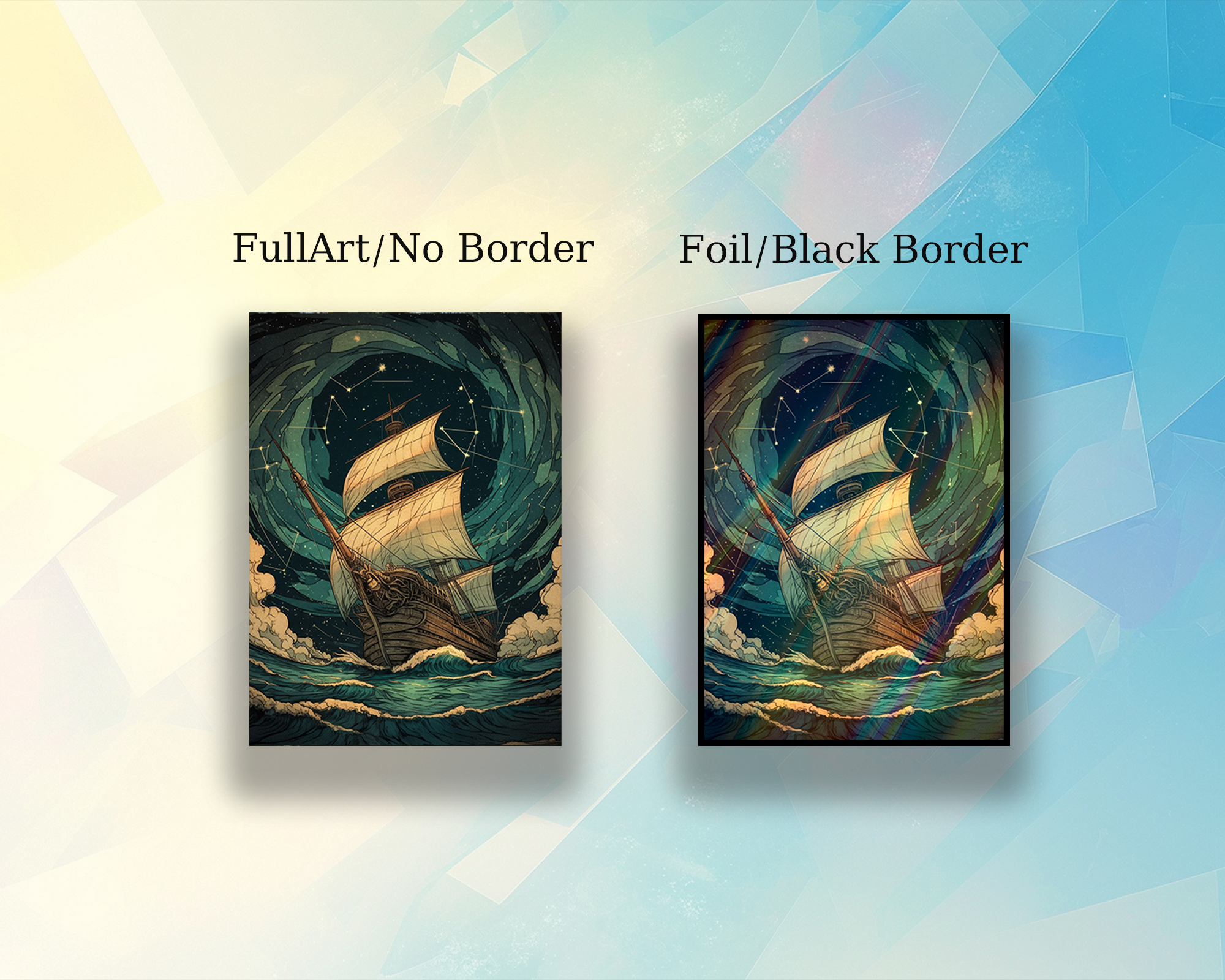 Sailor's Night Watch Card Sleeves