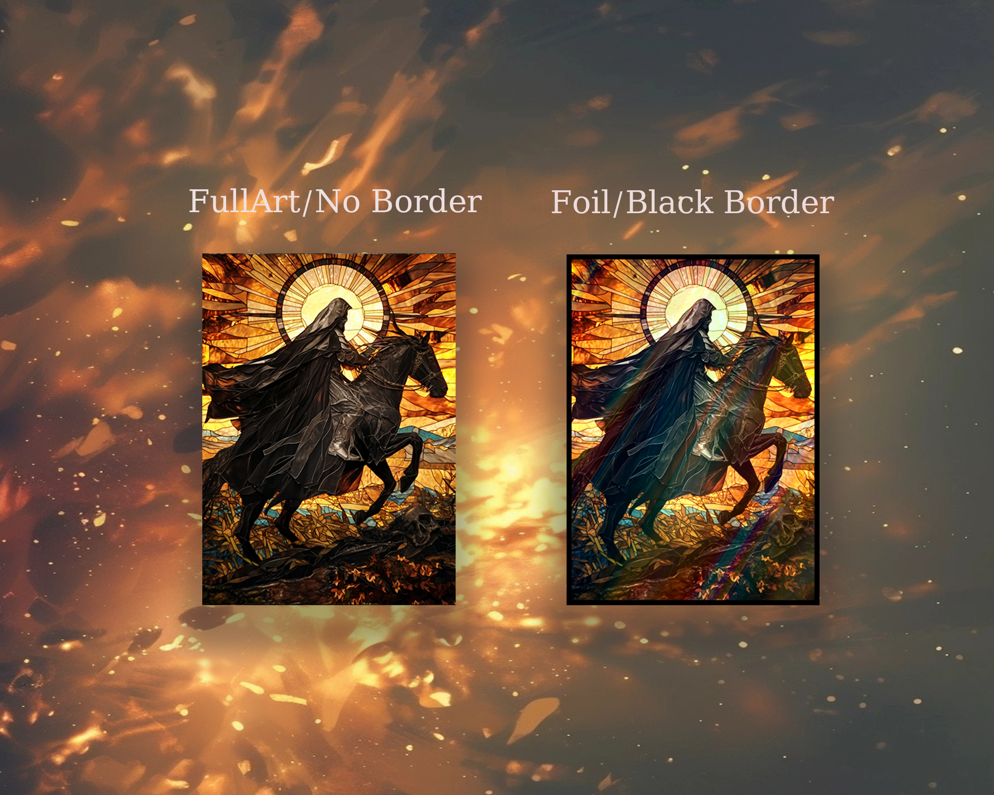Skeleton Knight Top Quality Sleeves