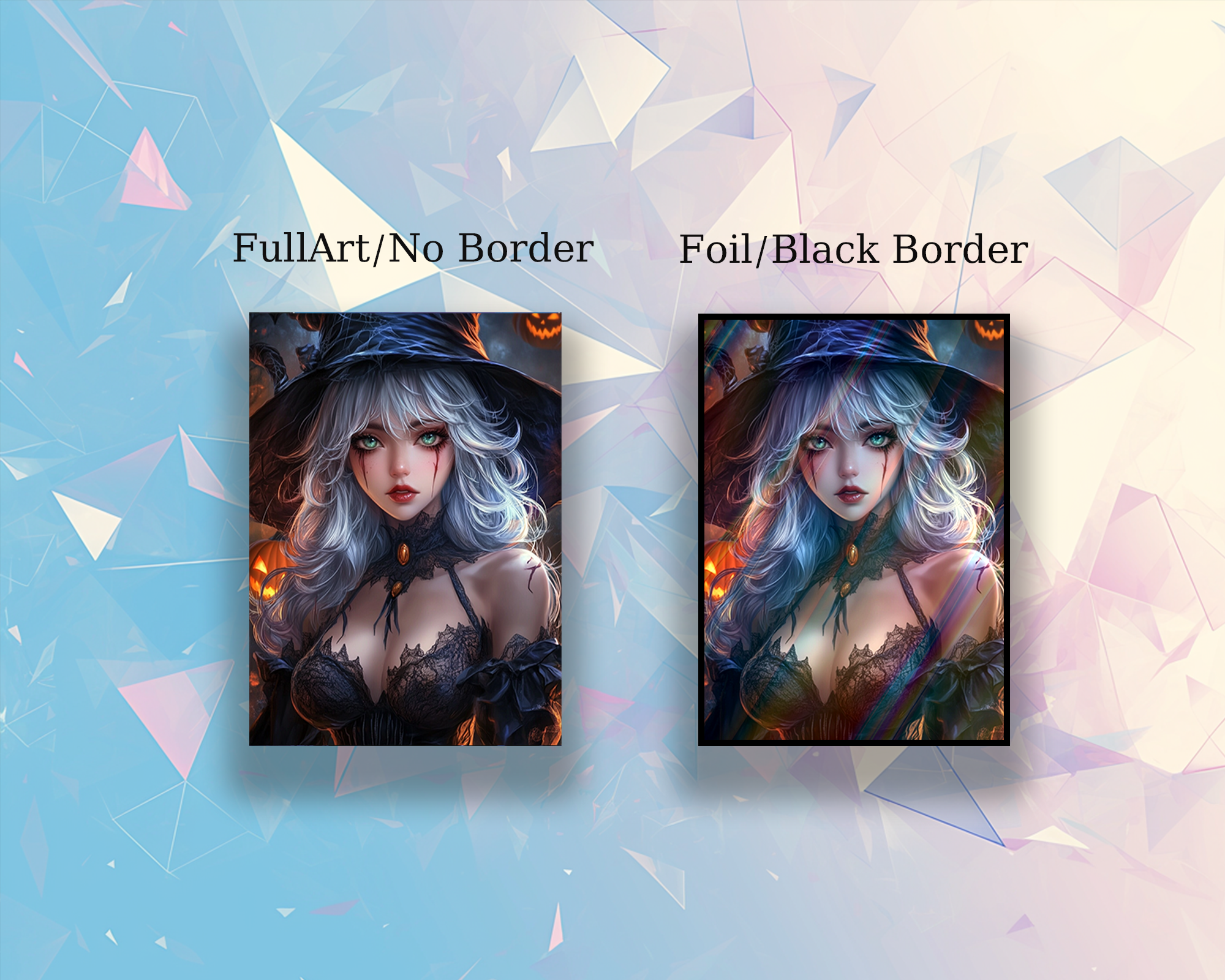 Halloween witch Card Sleeves