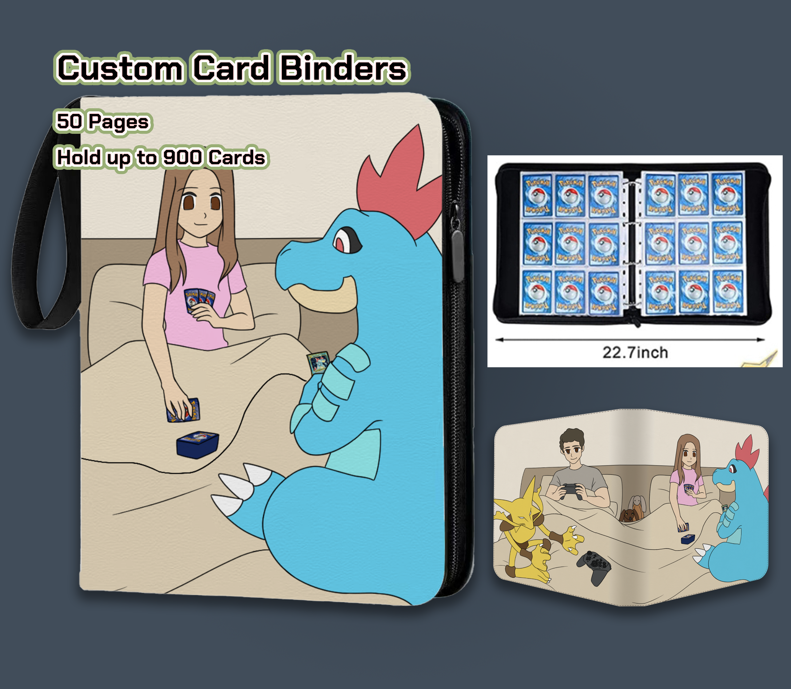 Custom Card Binder | TCG Card game - RerollBase