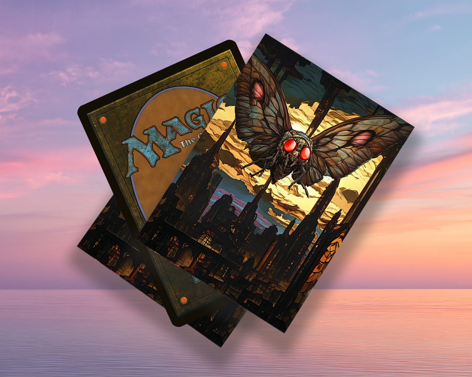 The Wise Mothman Card Sleeves The Wise Mothman Card Sleeves